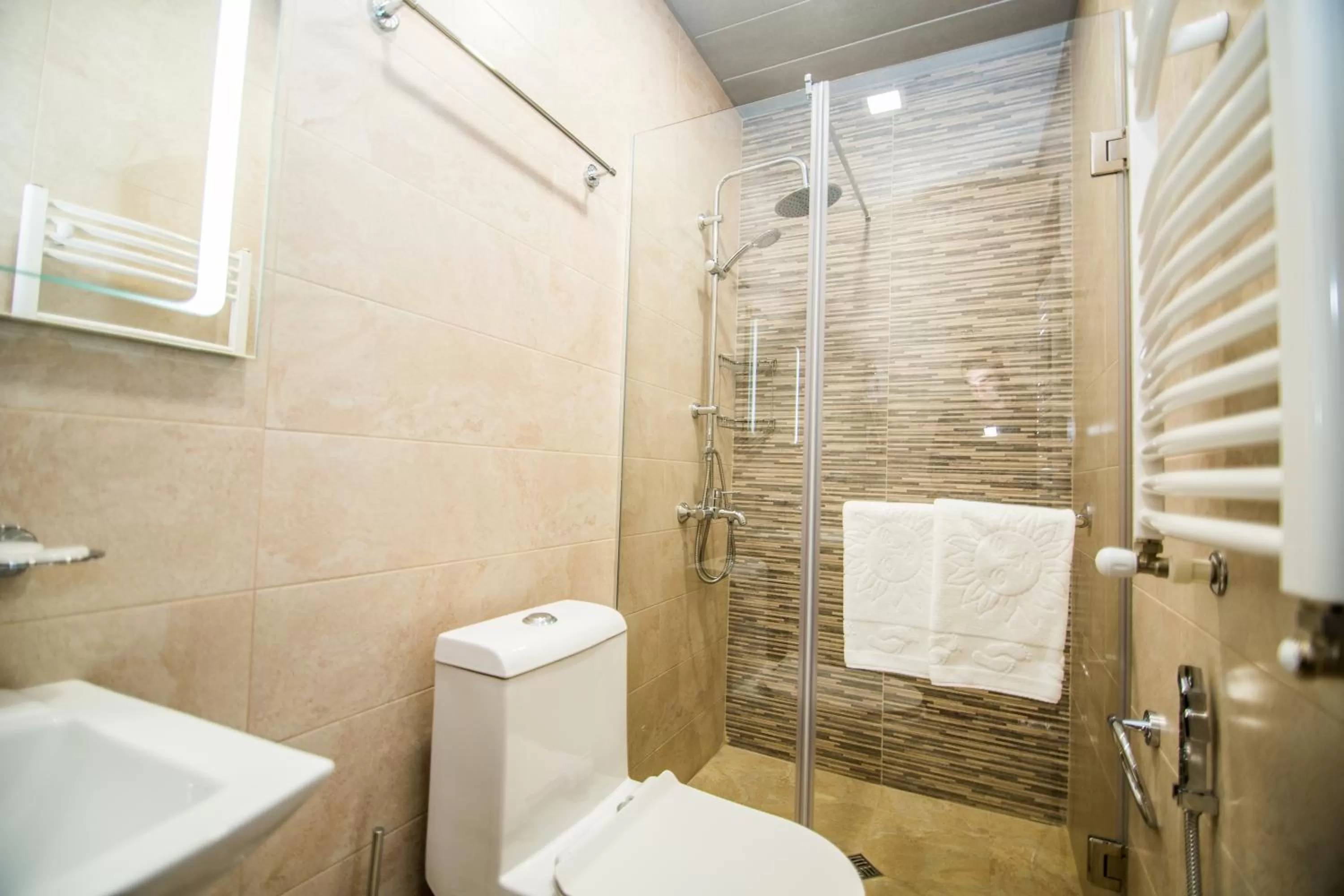 Bathroom in Milano Palace Borjomi