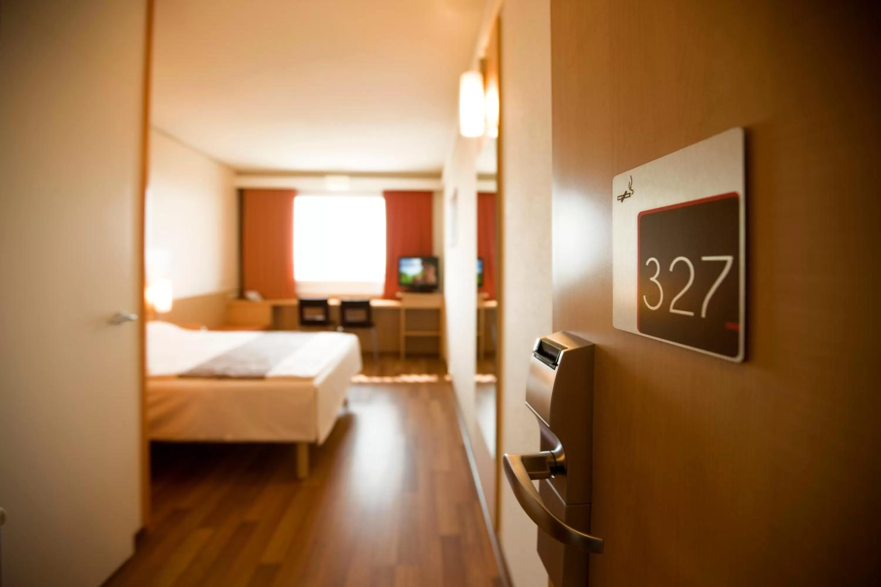 Bed in Ibis Wien Messe