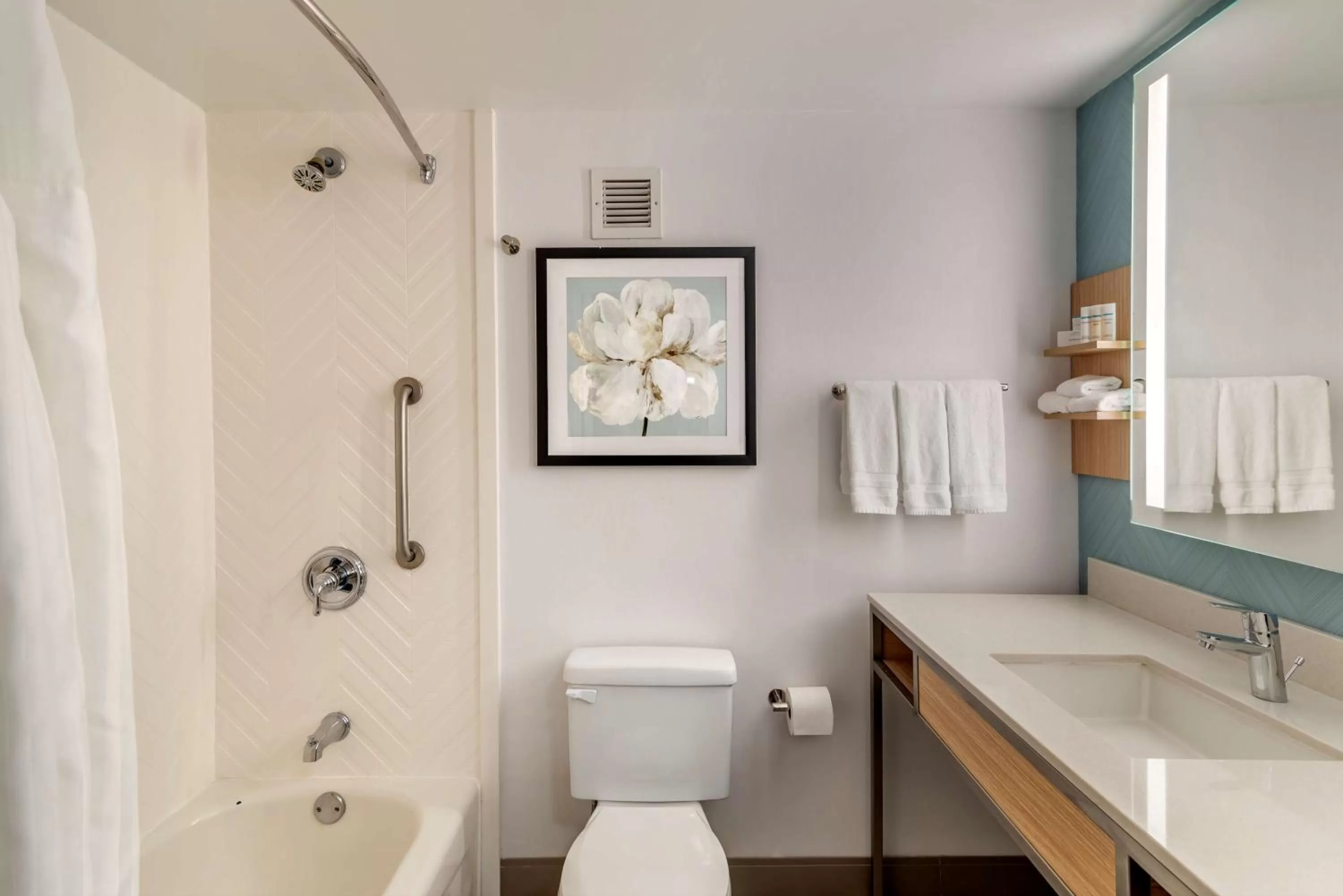 Bathroom in Hilton Garden Inn Atlanta Northeast/Gwinnett Sugarloaf