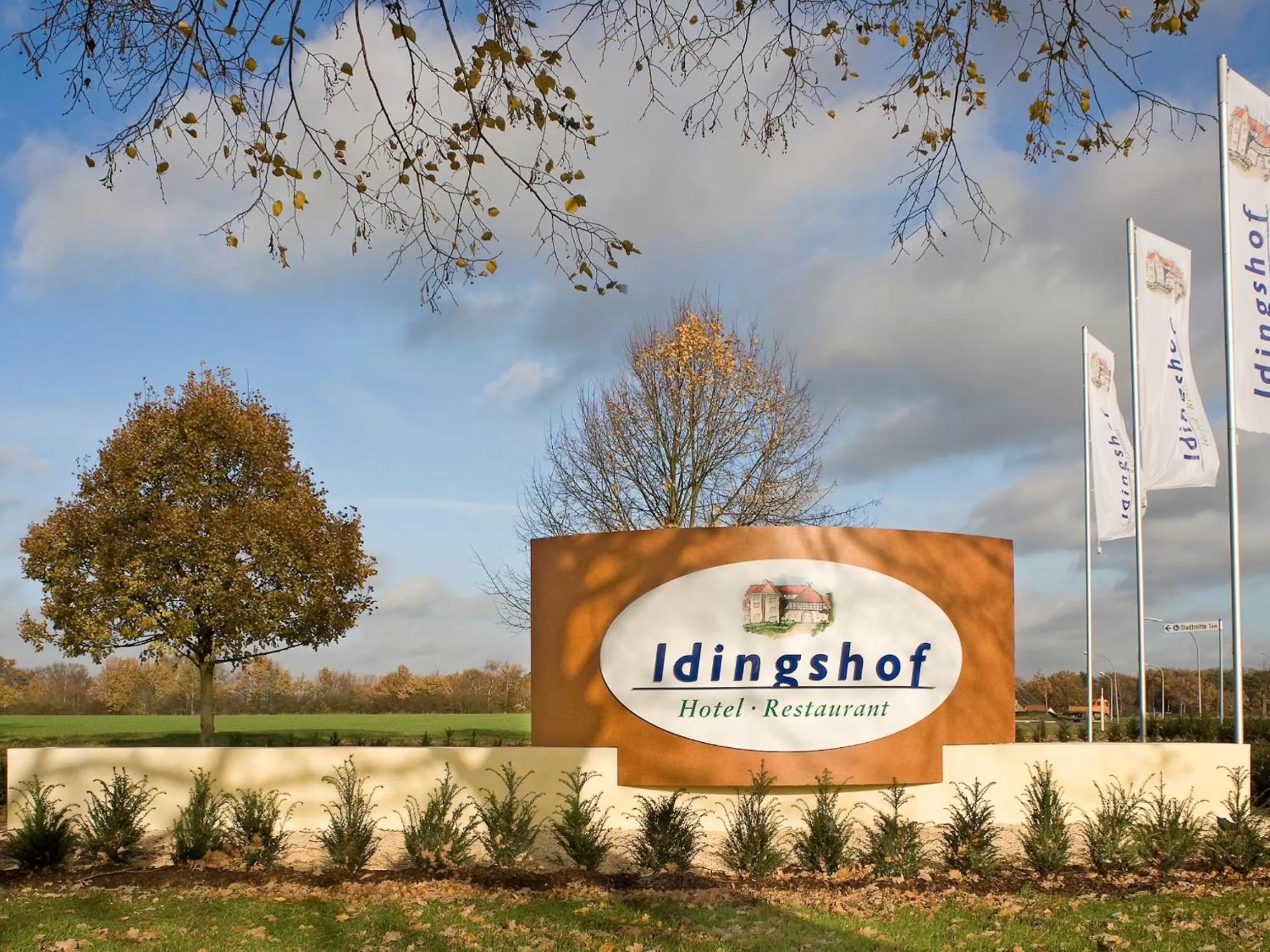 Garden in IDINGSHOF Hotel & Restaurant