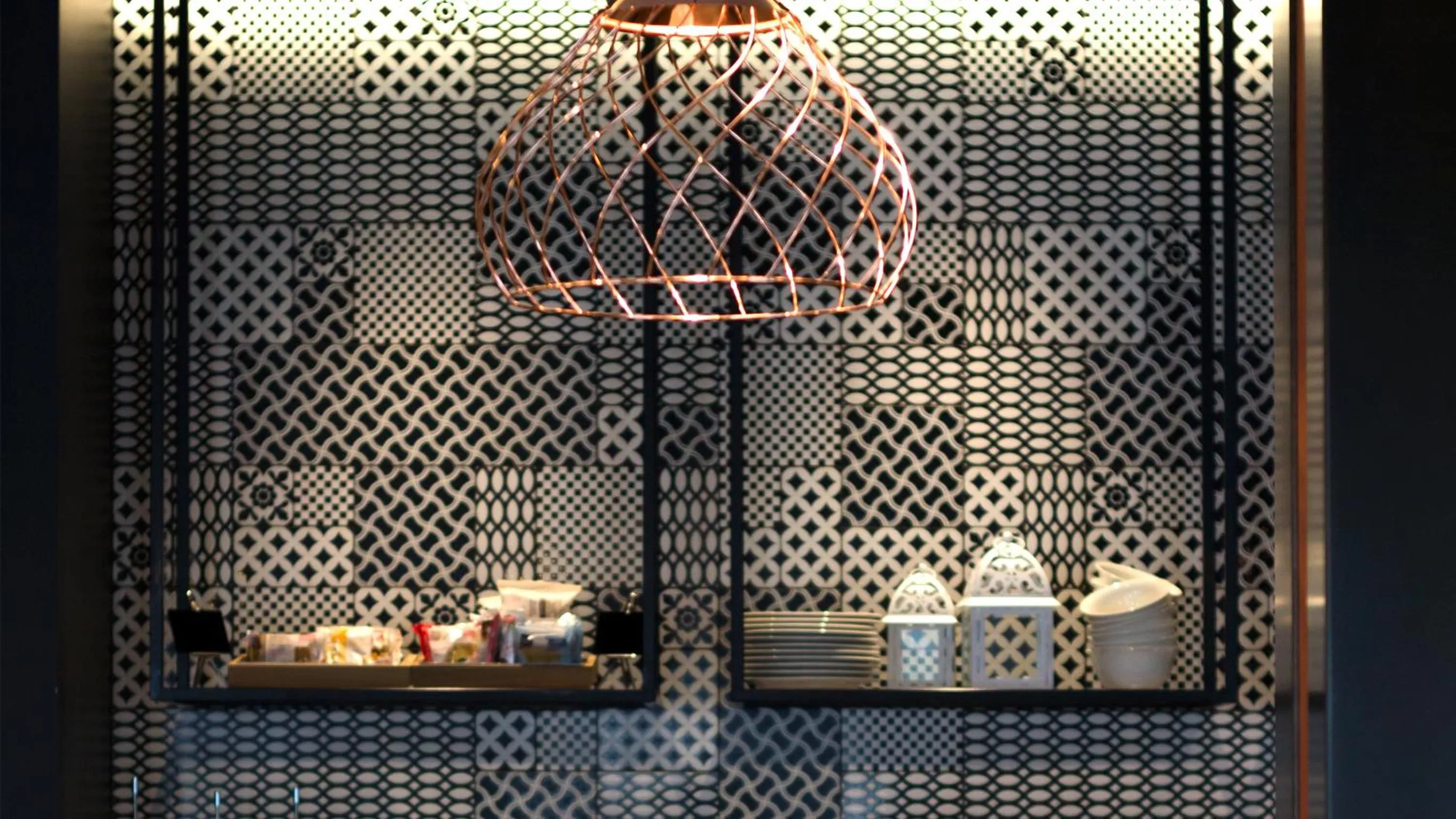 Decorative detail in G Hotel Pescara