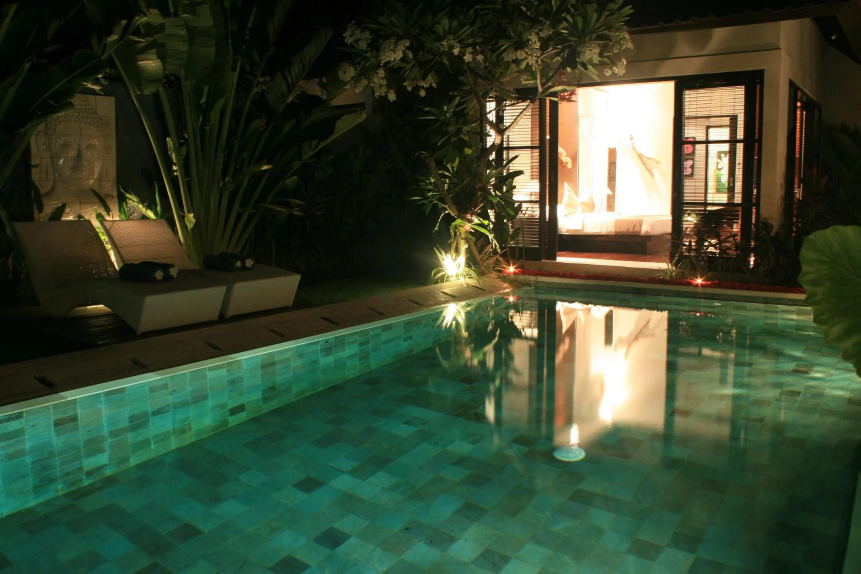 Swimming pool in Katala Suites and Villas