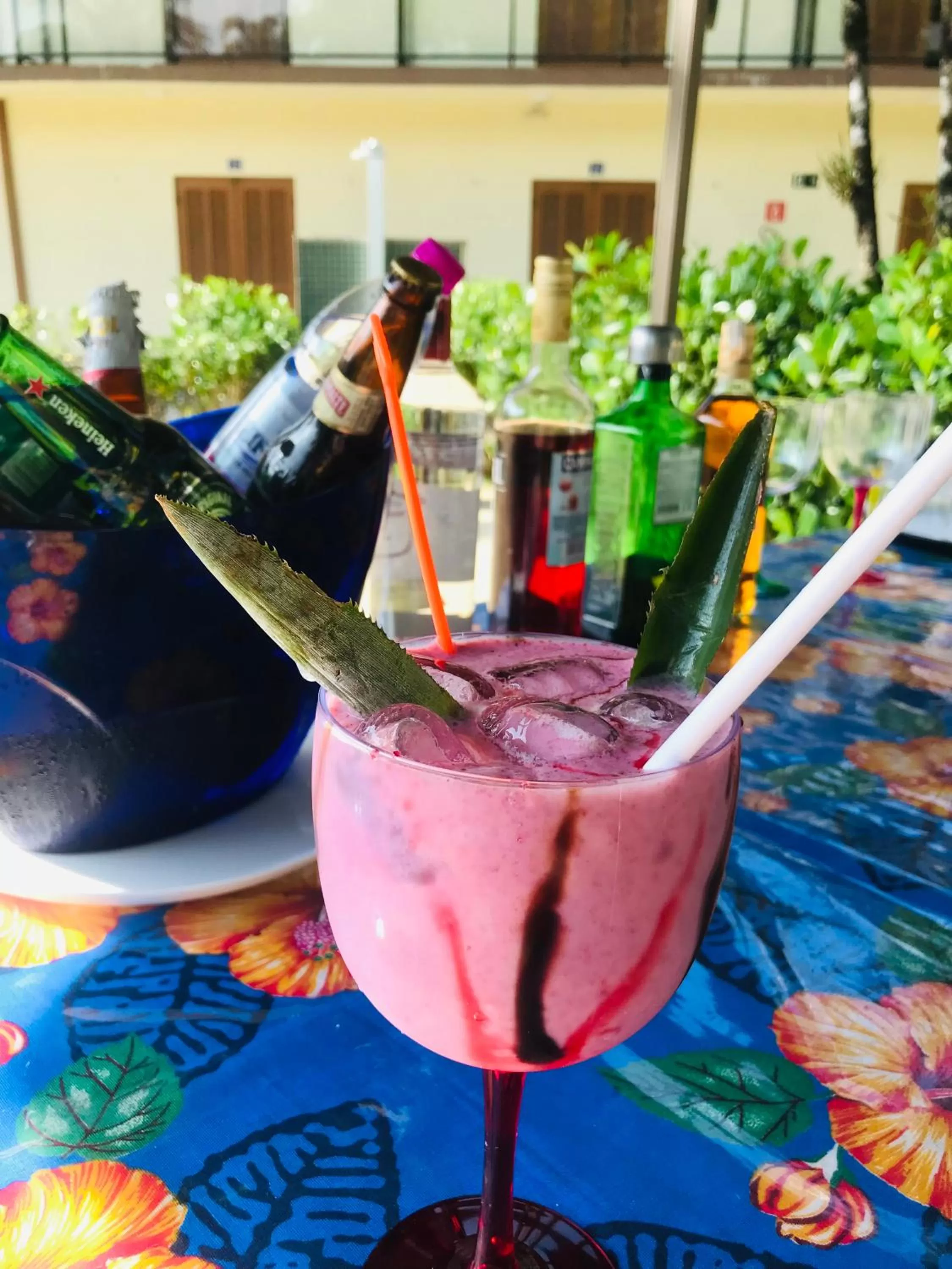 Food and drinks in Pousada Ilha Vitoria