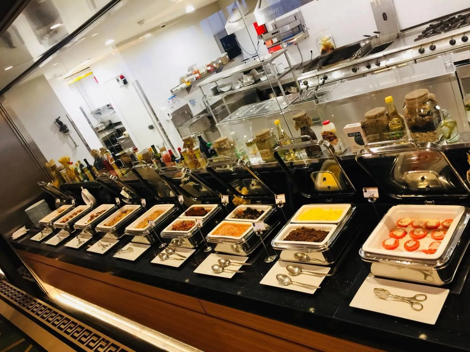 Buffet breakfast in Latanya Hotel Ankara