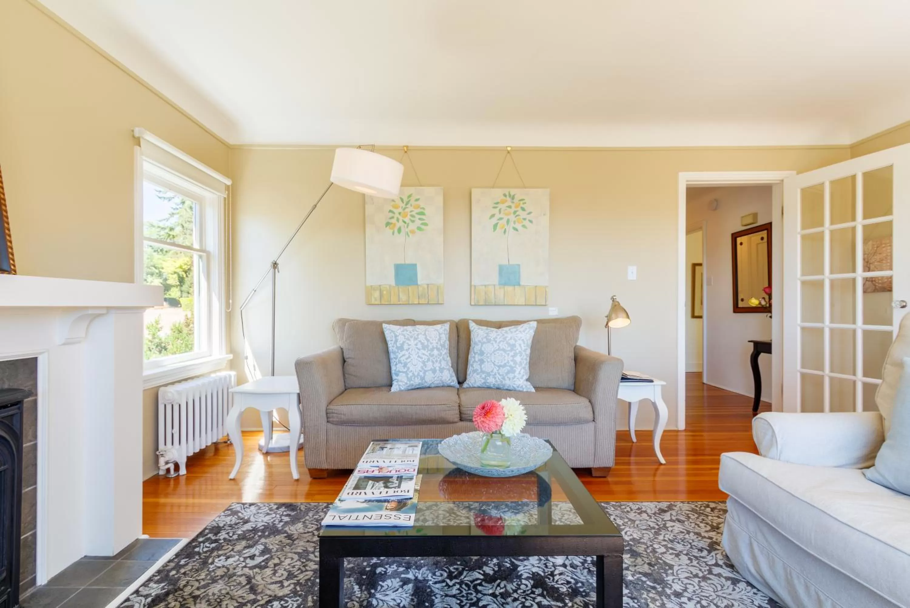 Living room in Fairholme Manor Inn