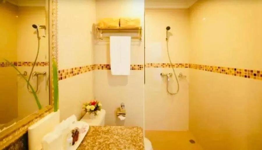 Shower in Ivory Palace Hotel