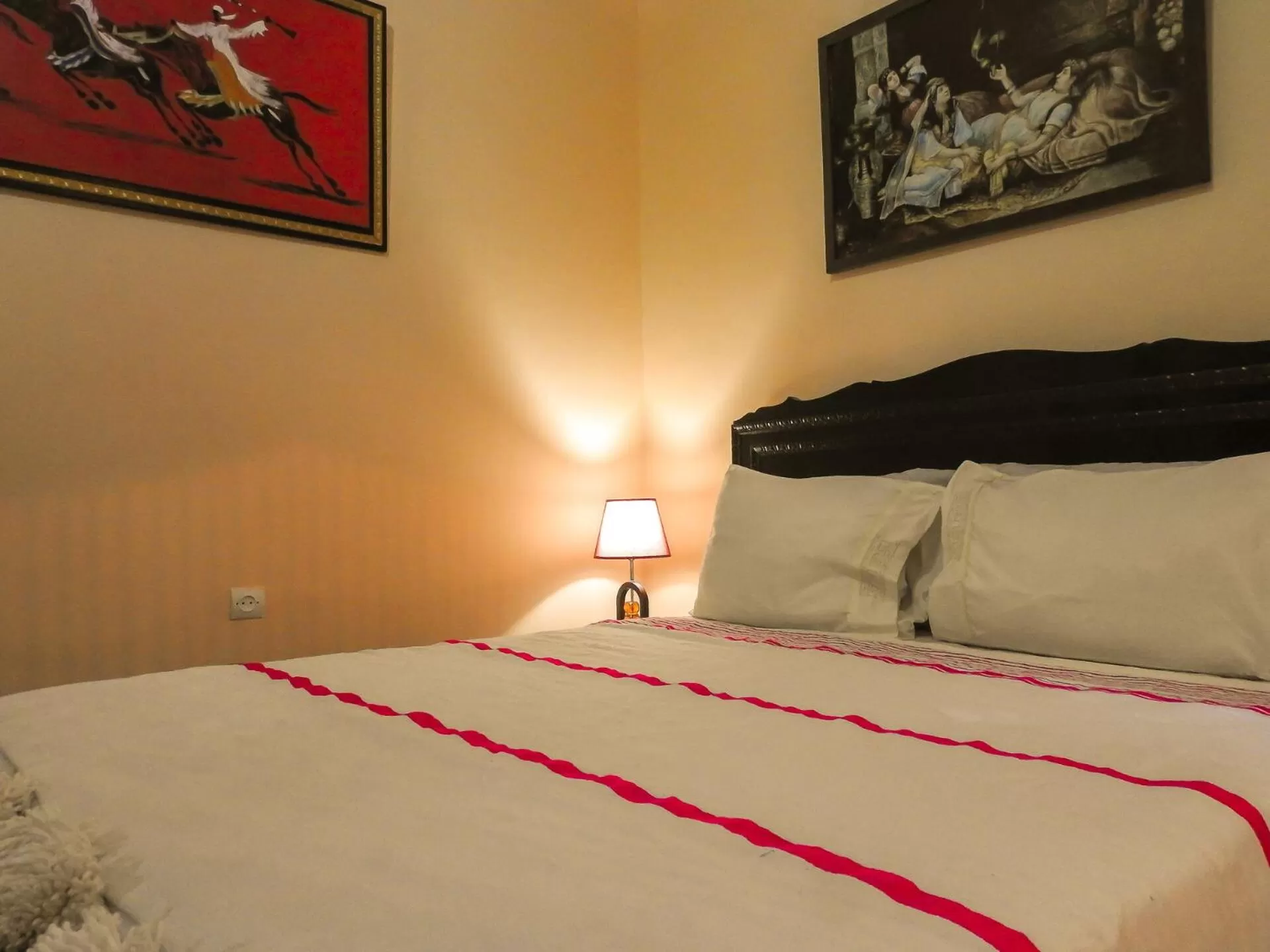 Bed in Le Bleu House