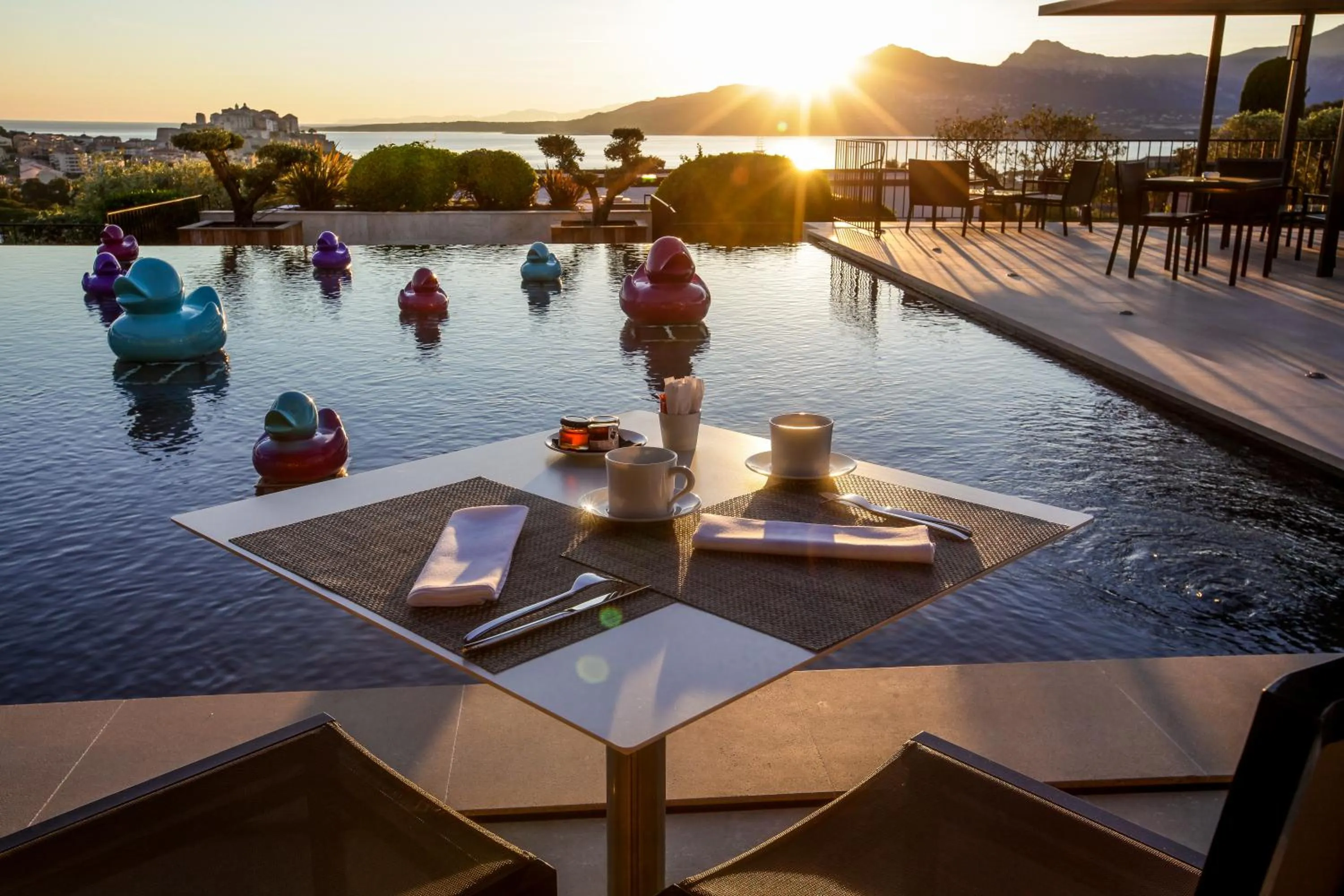 View (from property/room) in La Villa Calvi