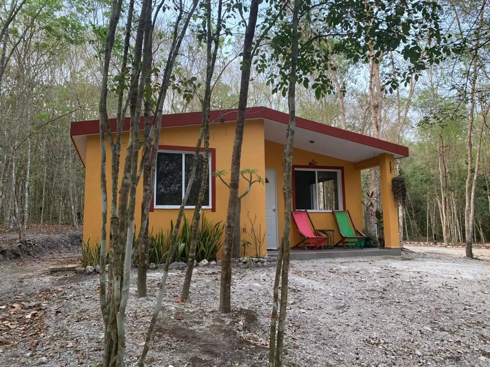 View (from property/room) in Casa Kaan Calakmul