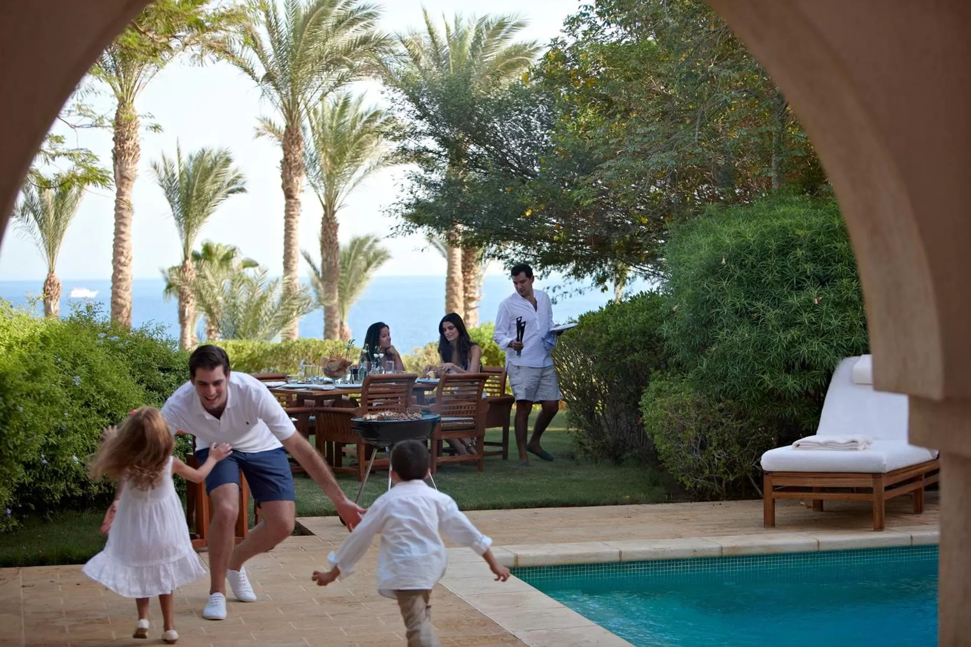 People in Four Seasons Resort Sharm El Sheikh