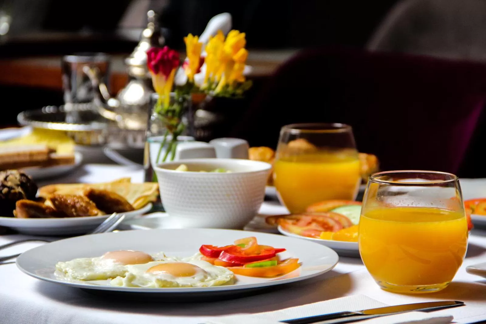 Continental breakfast in Le Pietri Urban Hotel