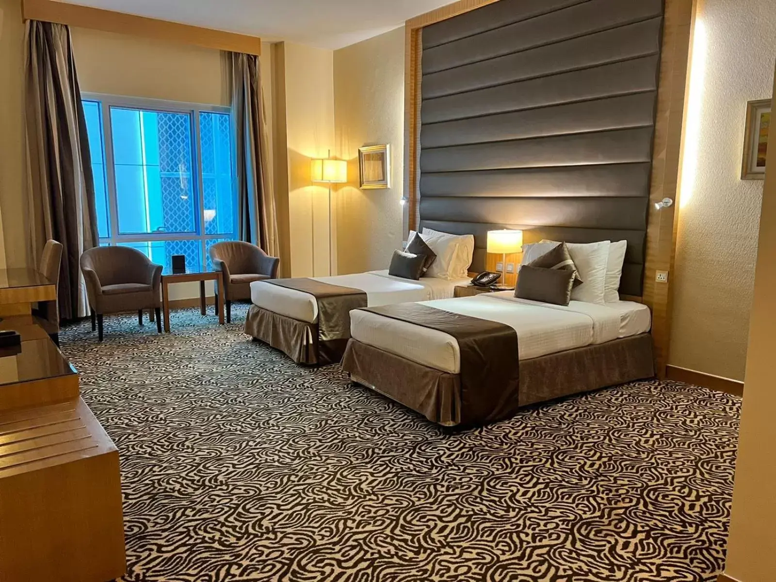 Superior Twin Room in Copthorne Hotel Sharjah Superior Twin Room in Copthorne Hotel Sharjah