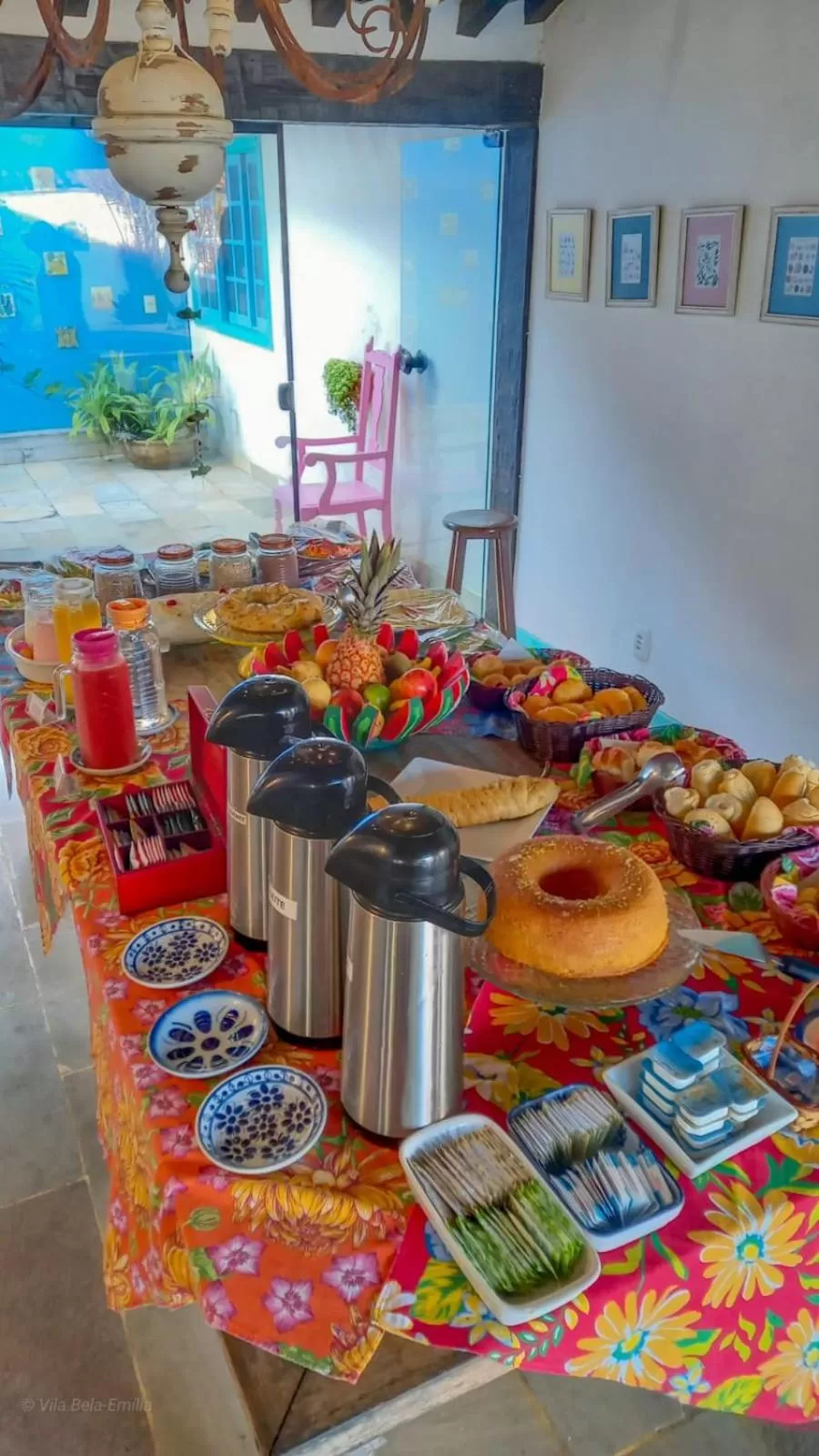 Breakfast, Food in Vila Bela-Emília