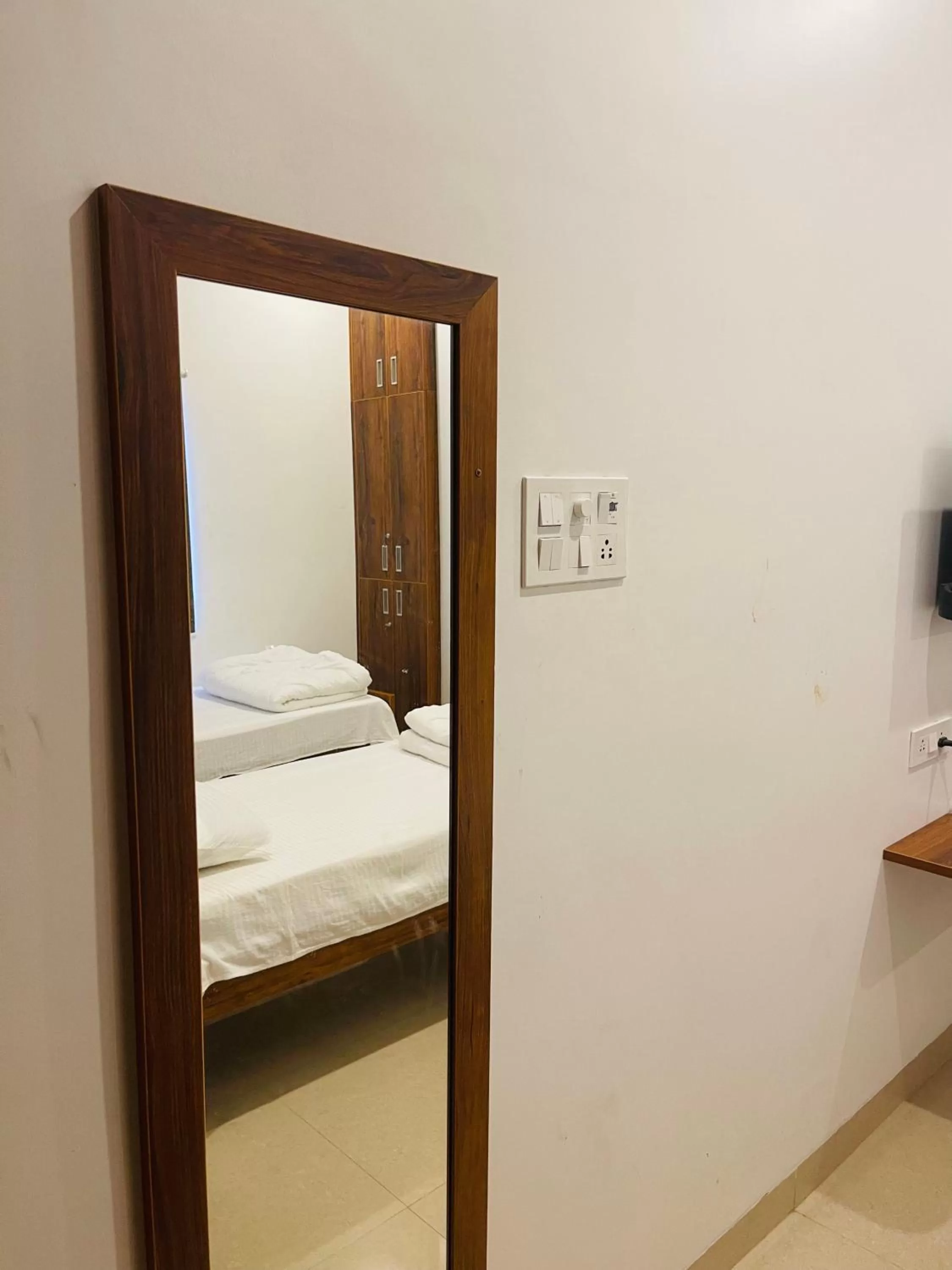 Bedroom, Bed in MVP Residencies