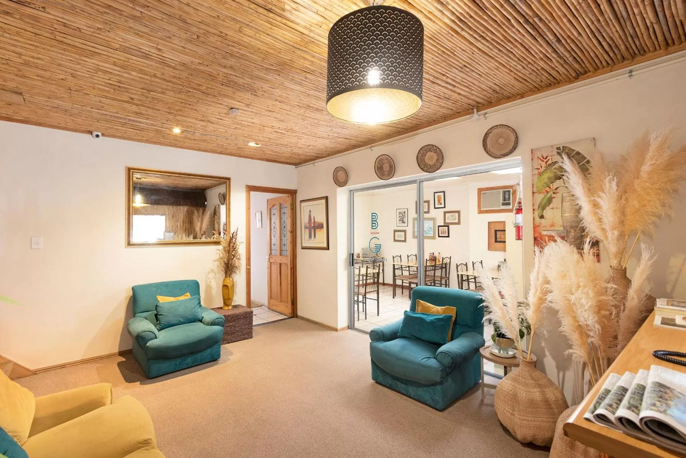 Seating area in The Bohemian Guesthouse