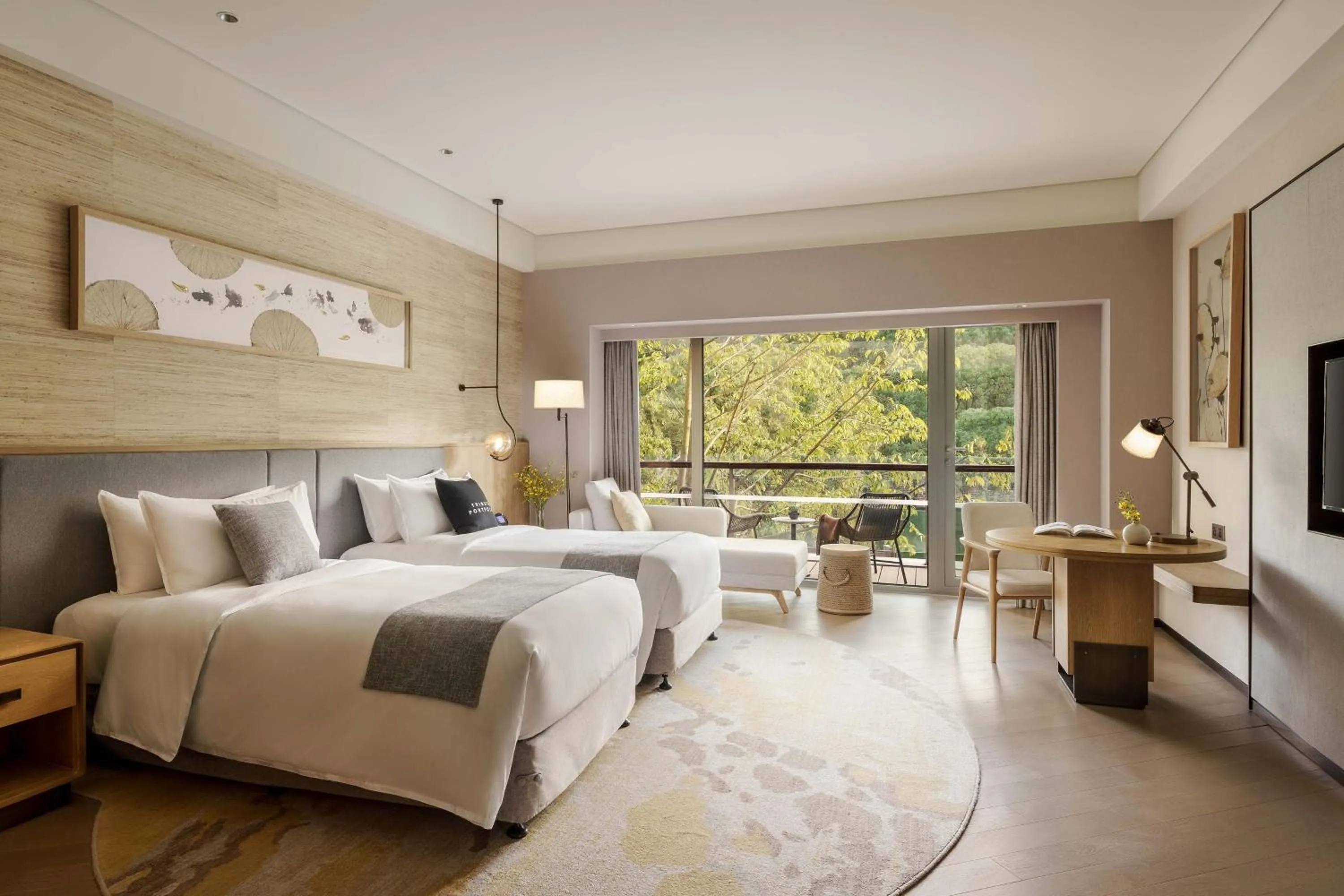 Deluxe Room Twin  in The Yuluxe Sheshan, Shanghai, A Tribute Portfolio Hotel