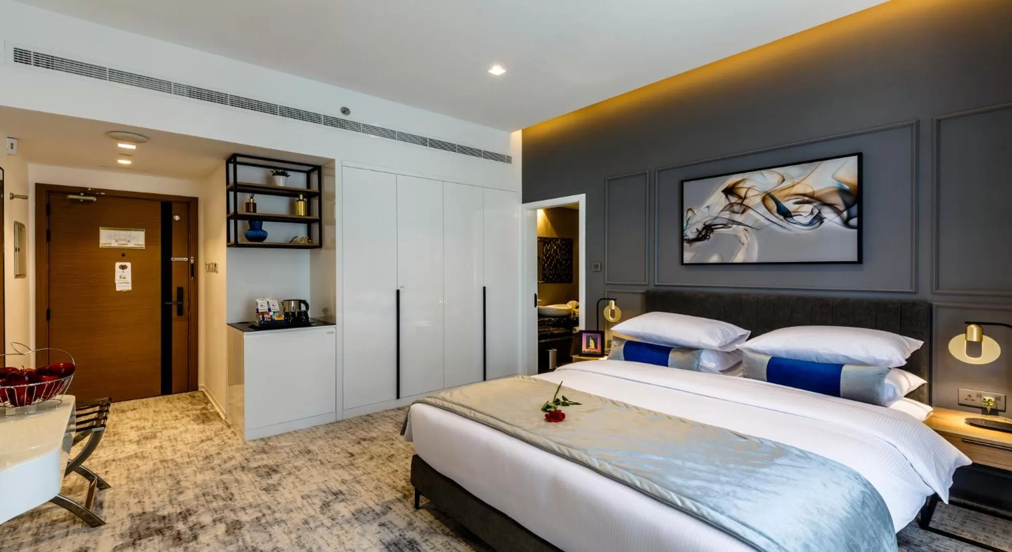 Bedroom, Bed in Rose Executive Hotel - DWTC