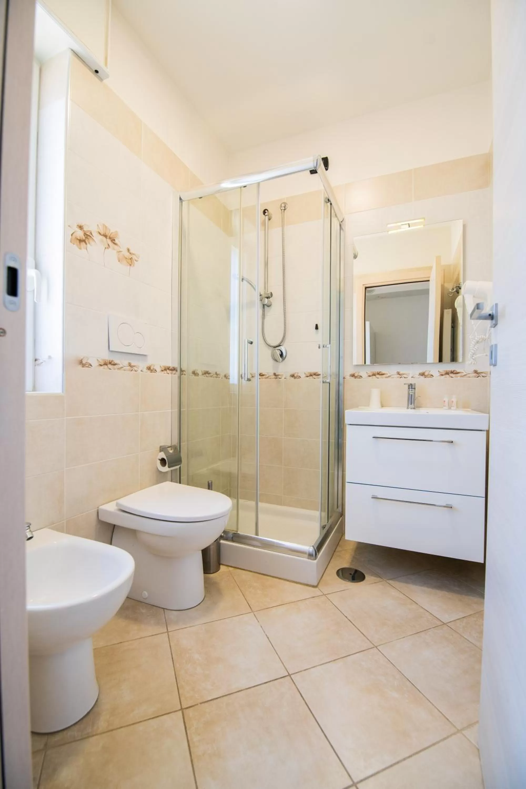 Shower in Residence O'Sole Mio Pompei