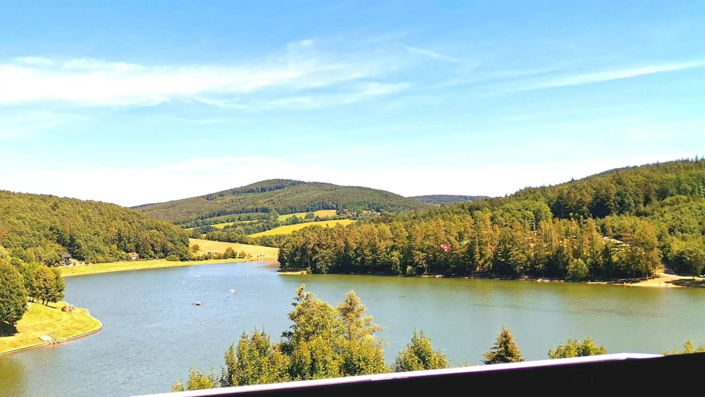 Lake view in Hotel Adamantino