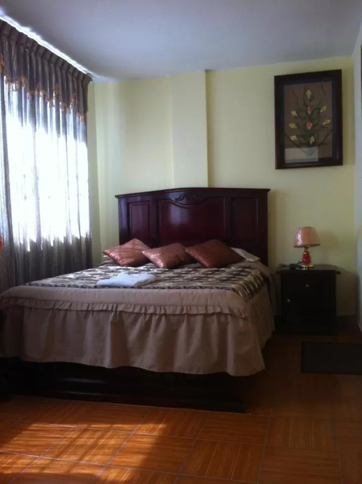 Bed in Hostal Jora Continental