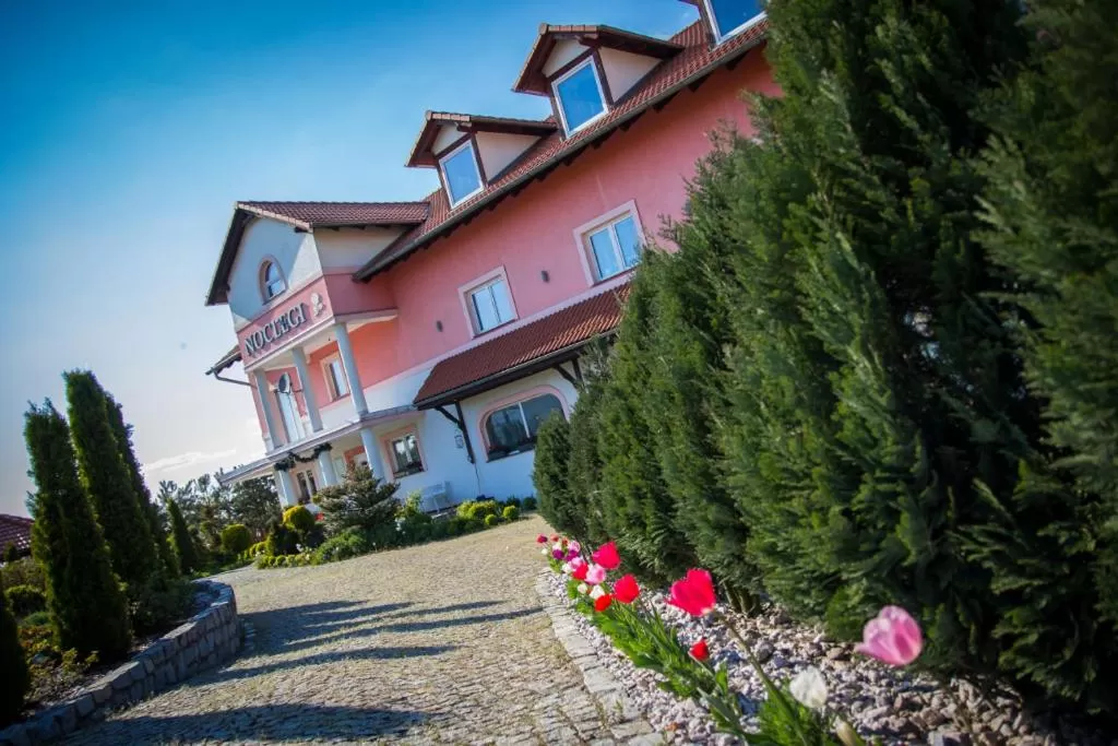 Area and facilities, Property Building in Noclegi Biała Róża