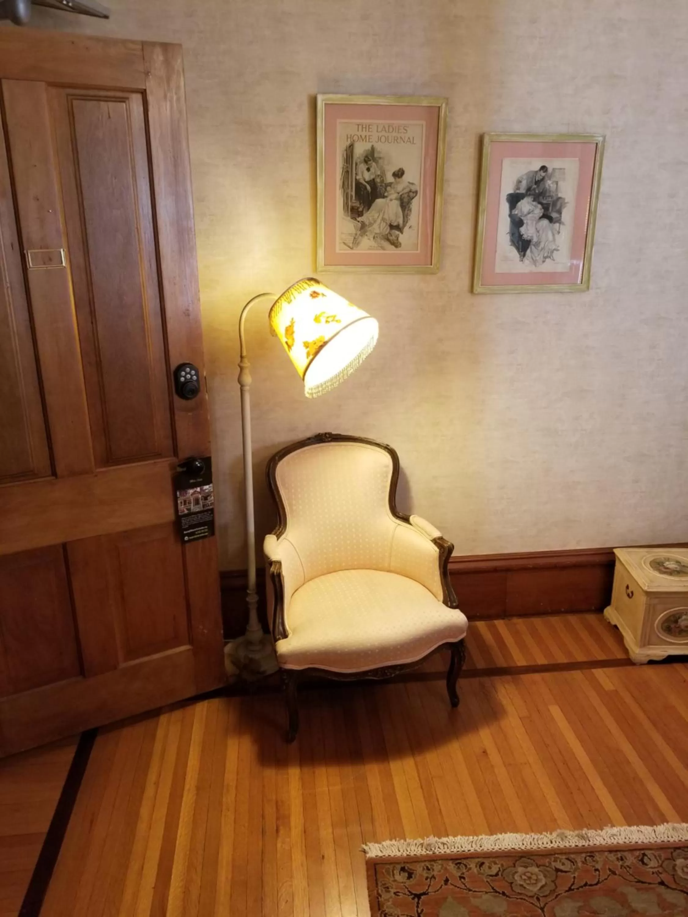 Seating area in Historic Victorian Inn