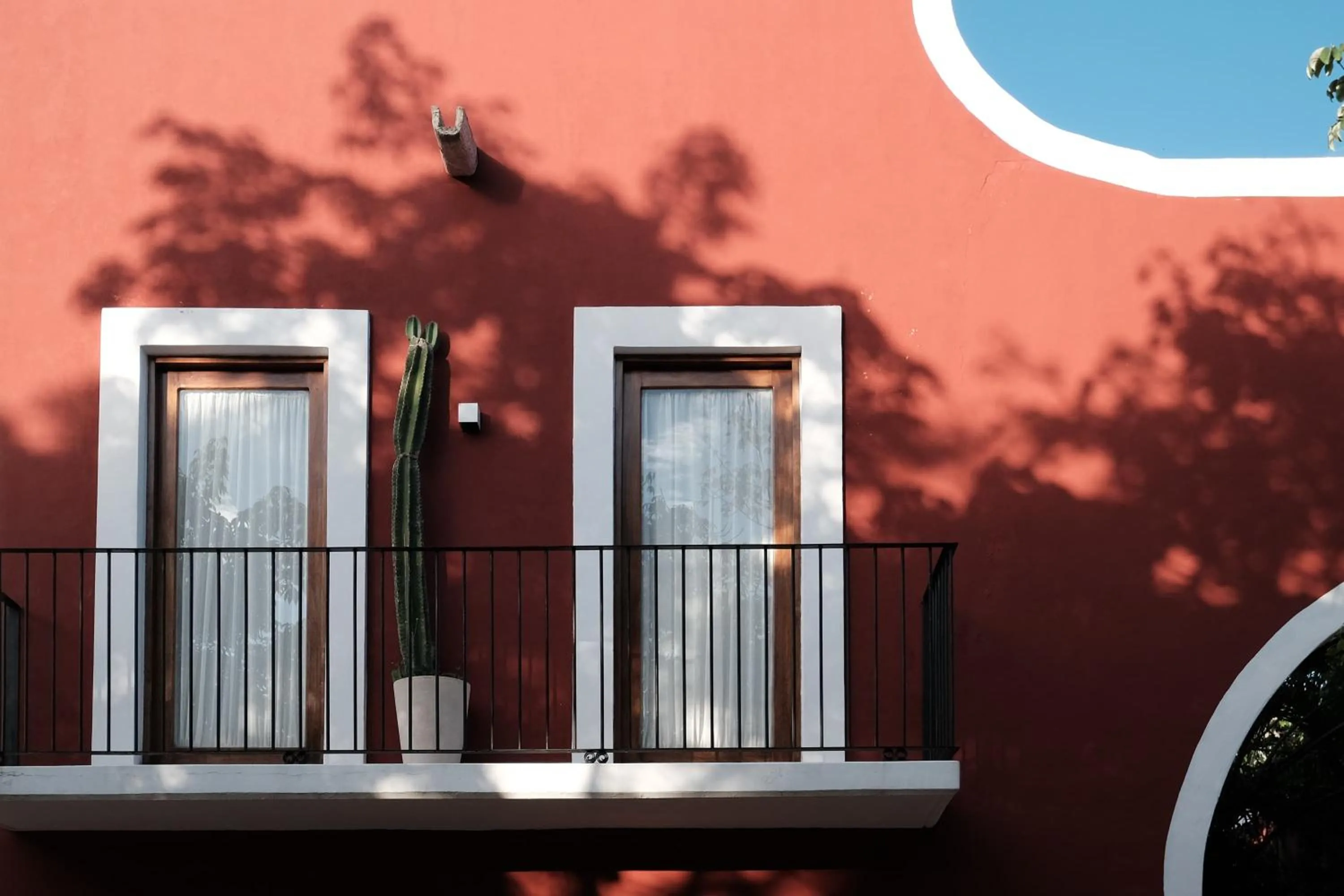 Balcony/Terrace in Wakax Hacienda - Cenote & Boutique Hotel - Small Luxury Hotels of the World