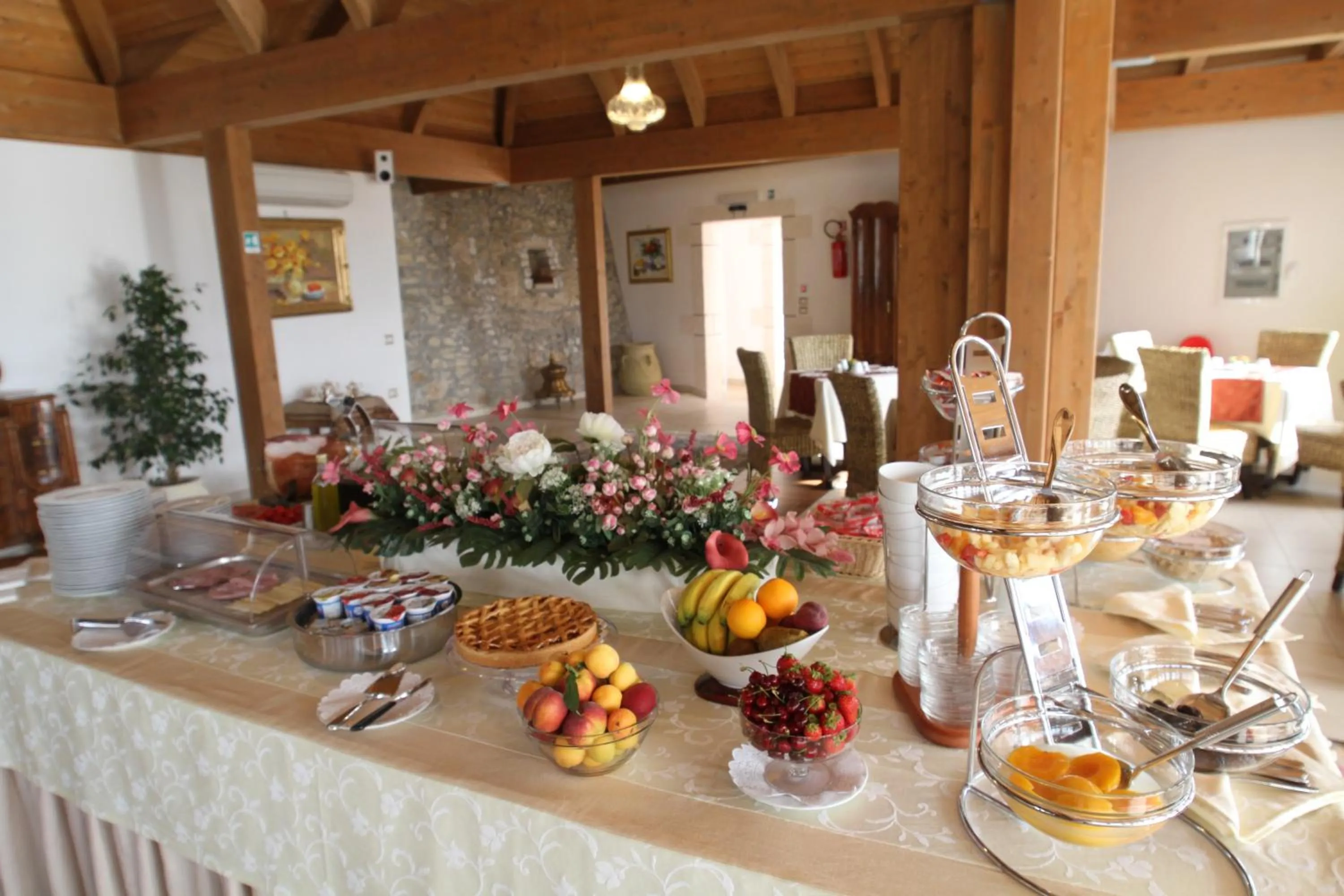Food and drinks in Hotel Boutique Il Castellino Relais