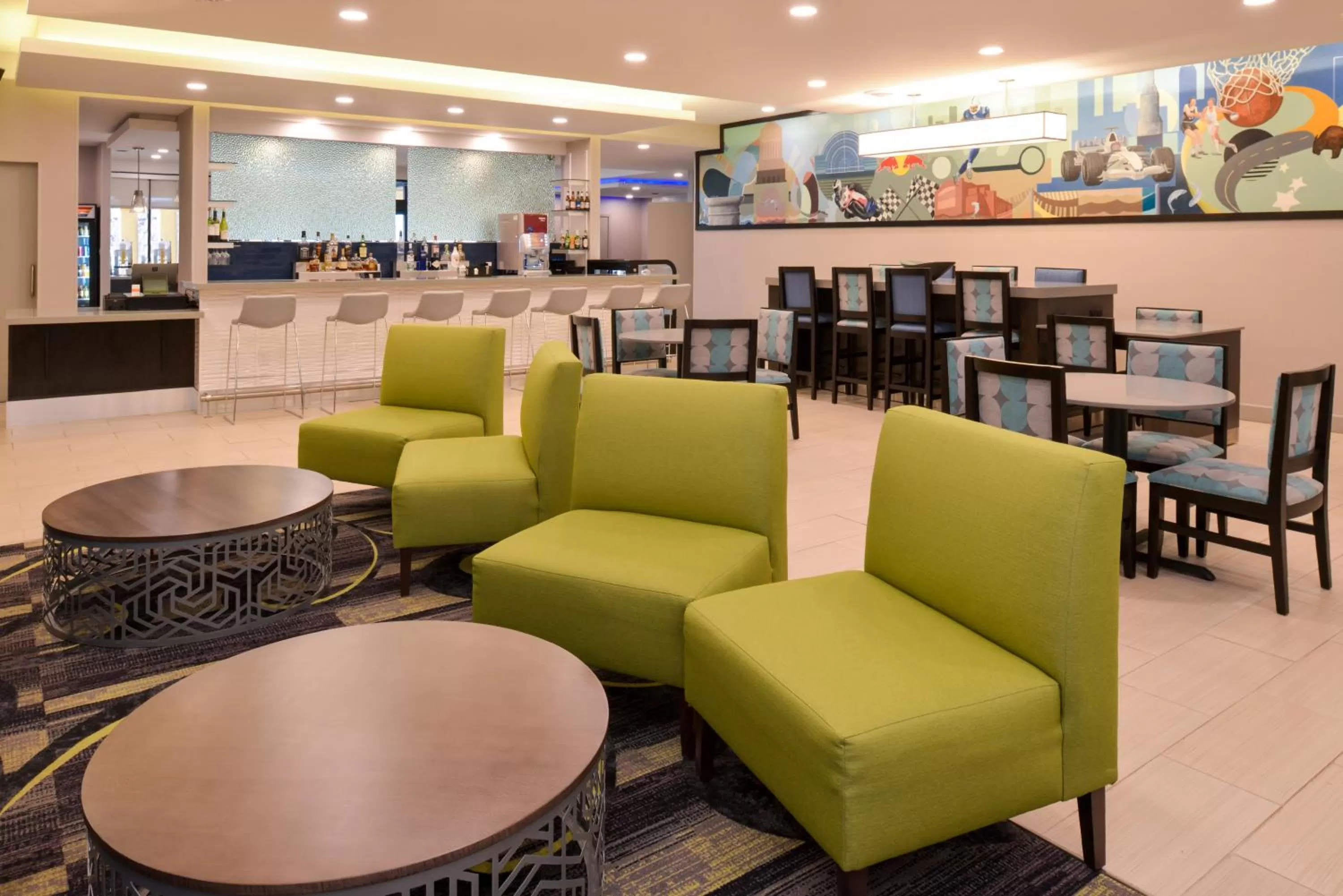 Lobby or reception in La Quinta by Wyndham Indianapolis South