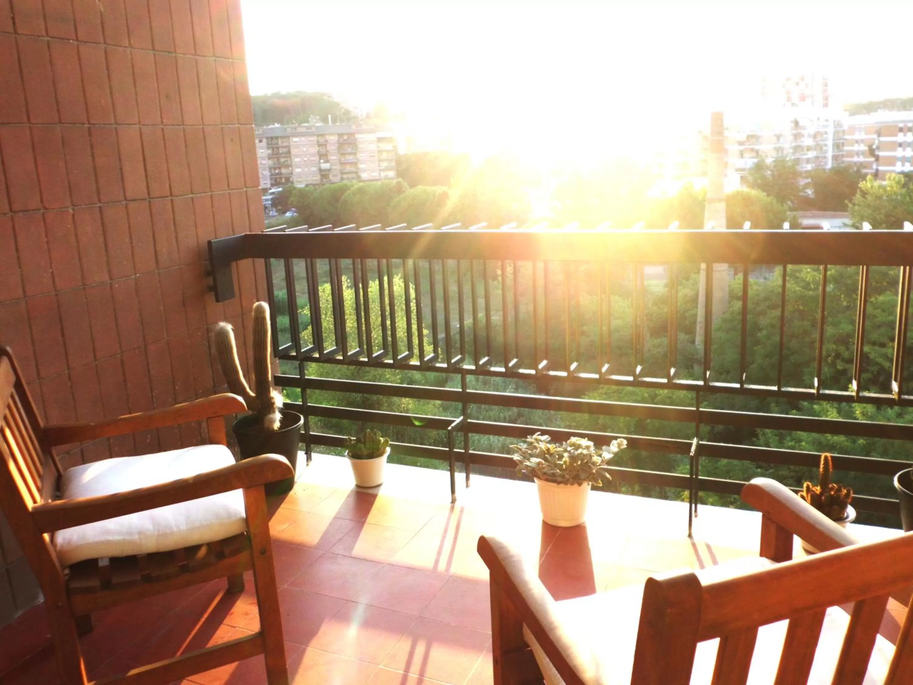 Balcony/Terrace in B&B More Than Rome