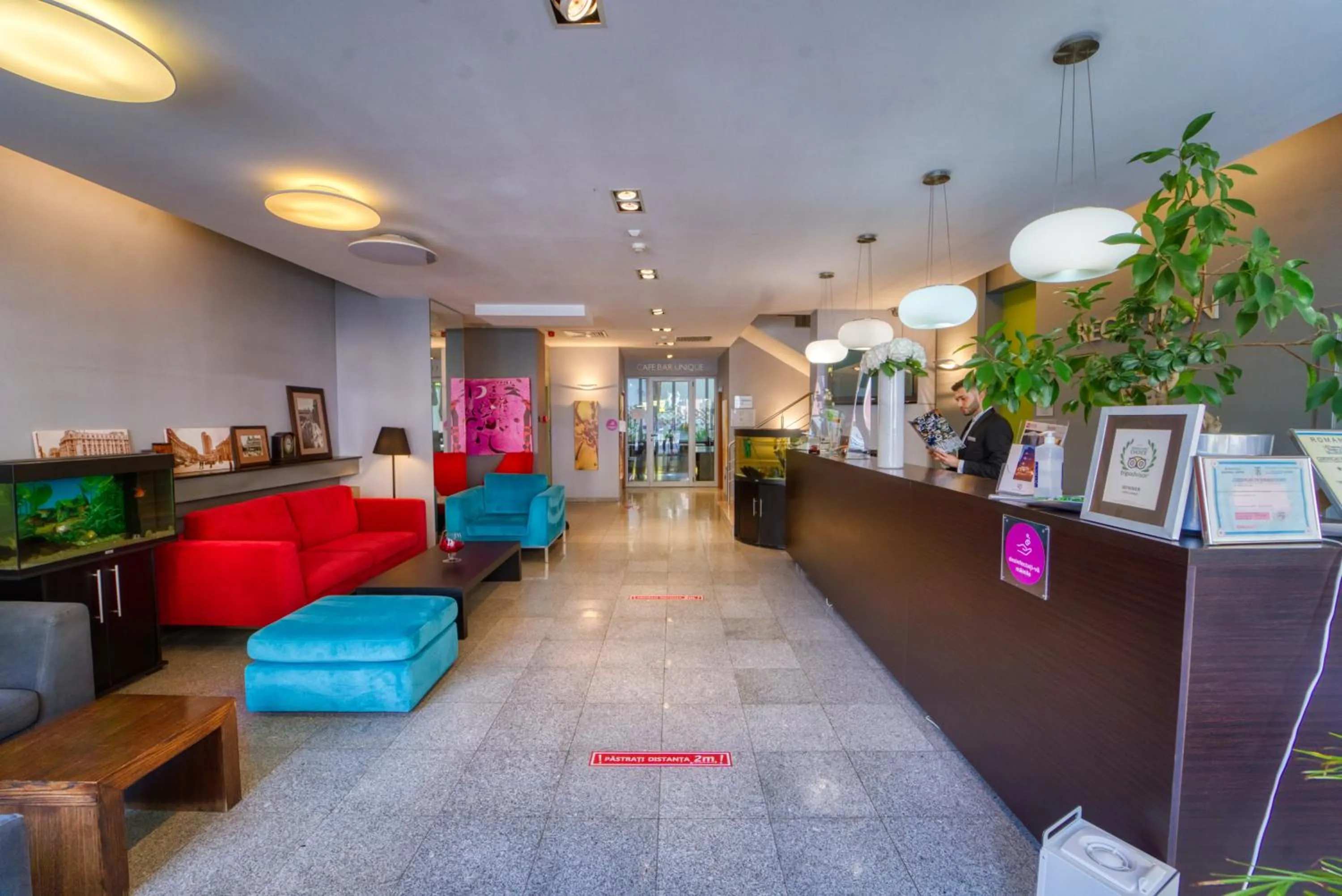 Lobby or reception in Unique Boutique