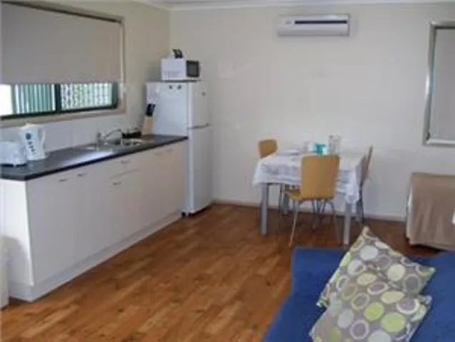 Kitchen or kitchenette in Fraser Coast Top Tourist Park