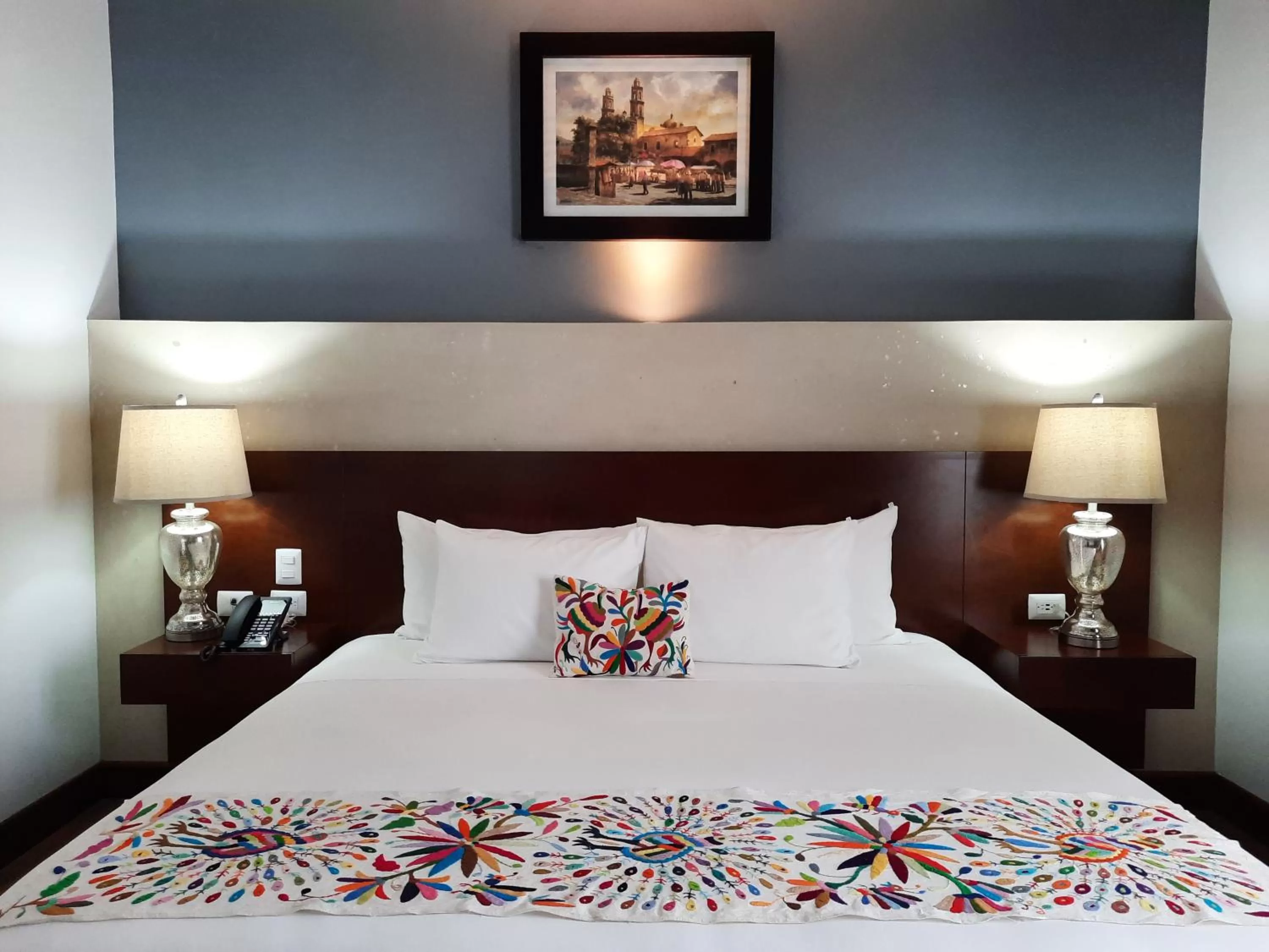 Bed in Casa San Miguel Hotel Boutique y Spa