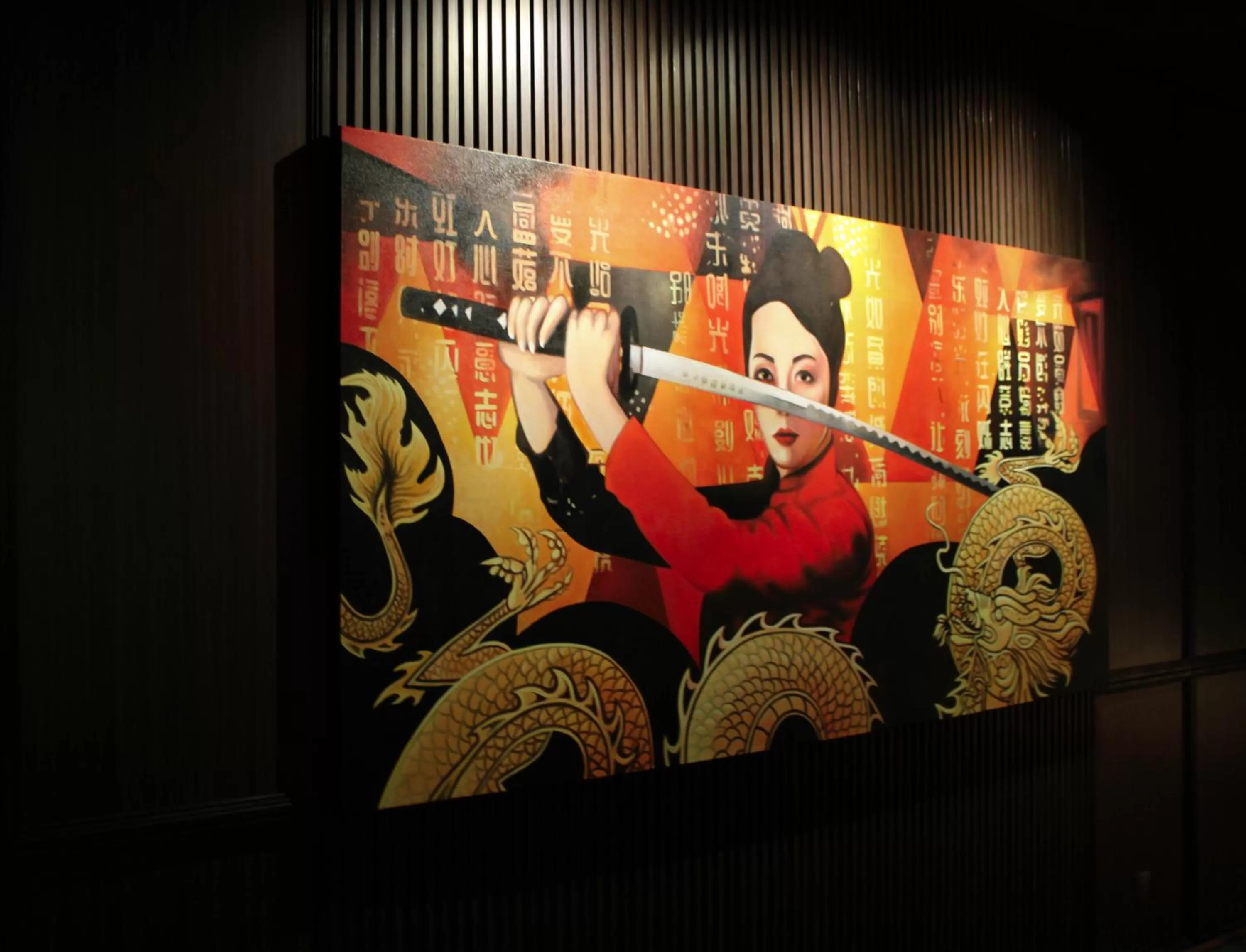 Decorative detail in Ashley Tang Menteng Jakarta