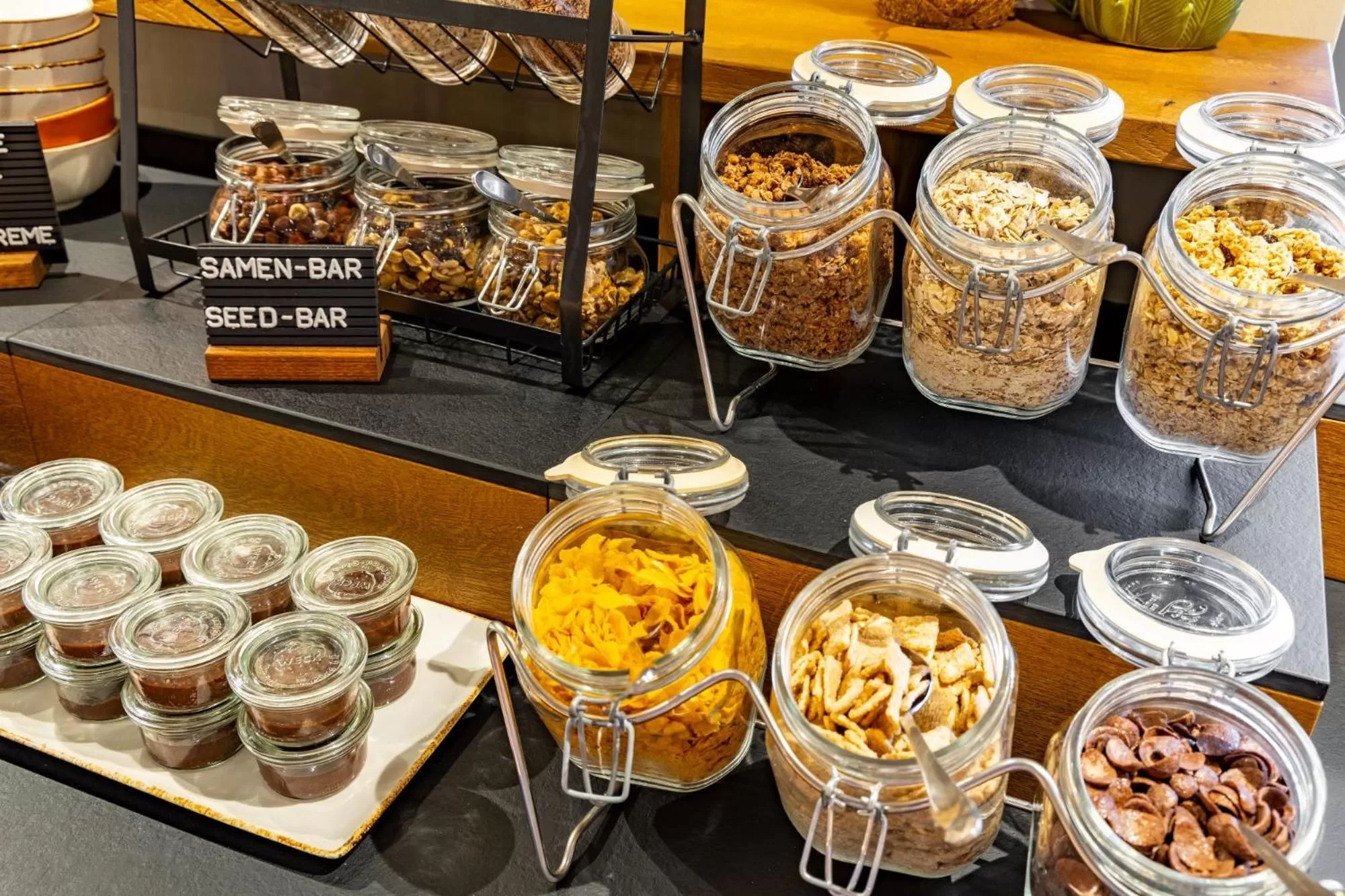 Breakfast in Mountain Hotel Luis