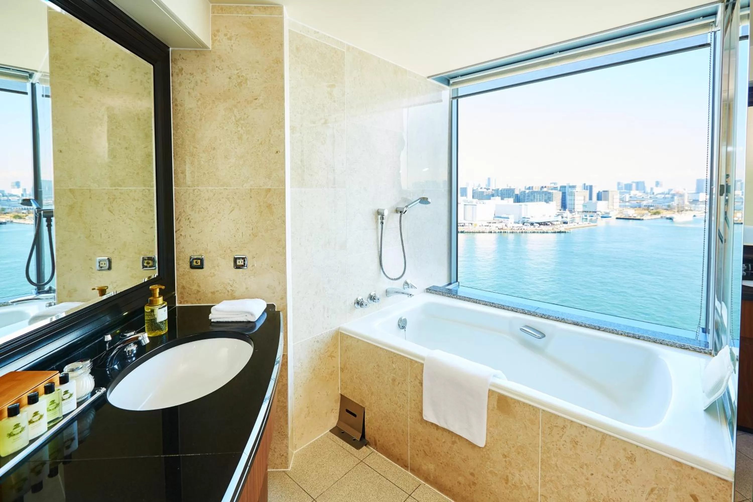 Bathroom in InterContinental Tokyo Bay by IHG