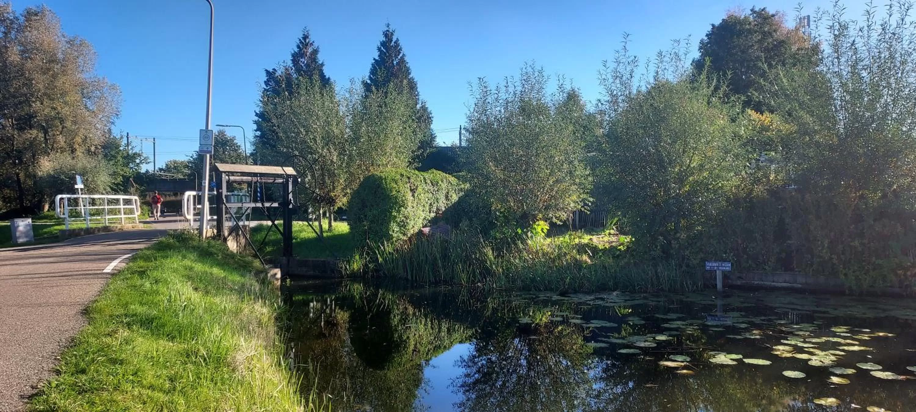 View (from property/room), Garden in B en B Sluisje 1818