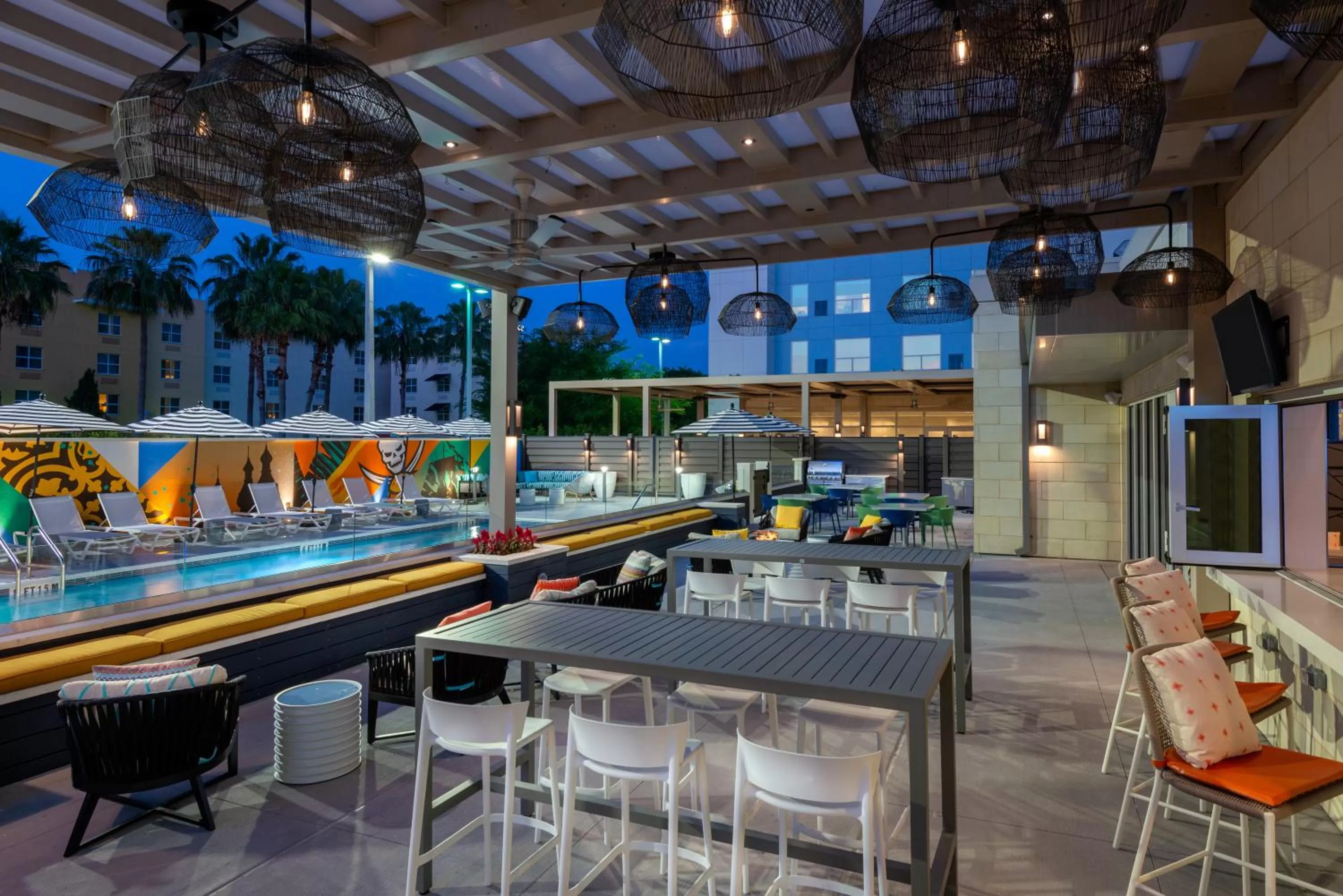 Lounge or bar in Hyatt House Tampa Airport/Westshore