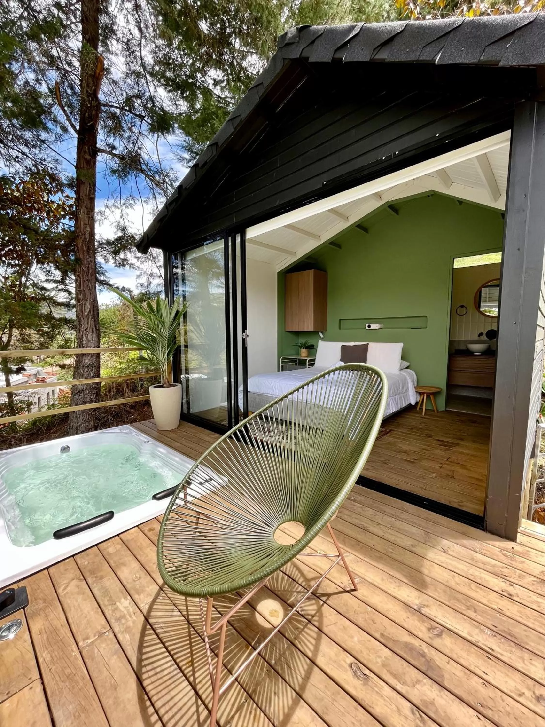 Patio in Soy Local Guatape