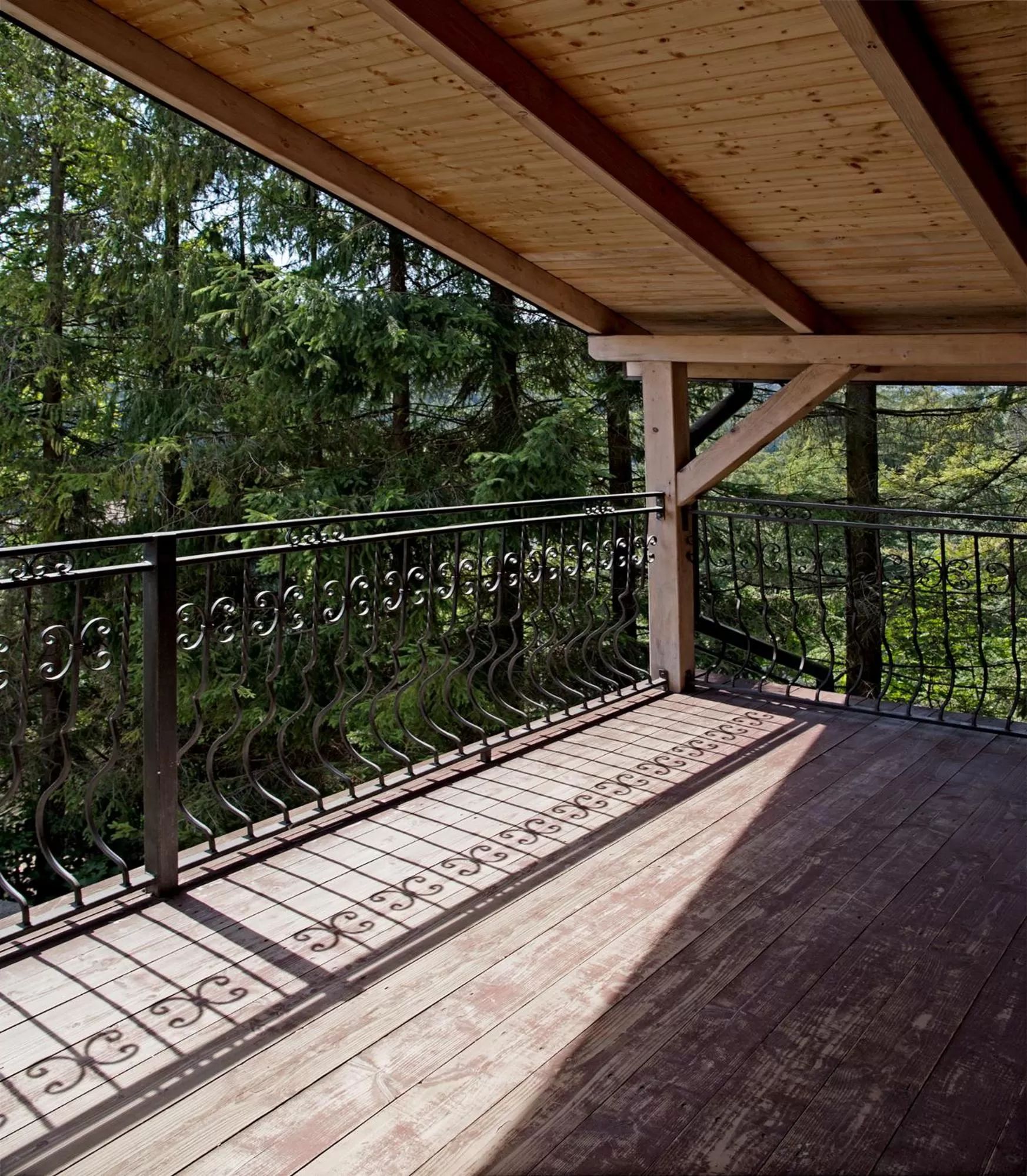 Balcony/Terrace in Dom Wczasowy Beskidy