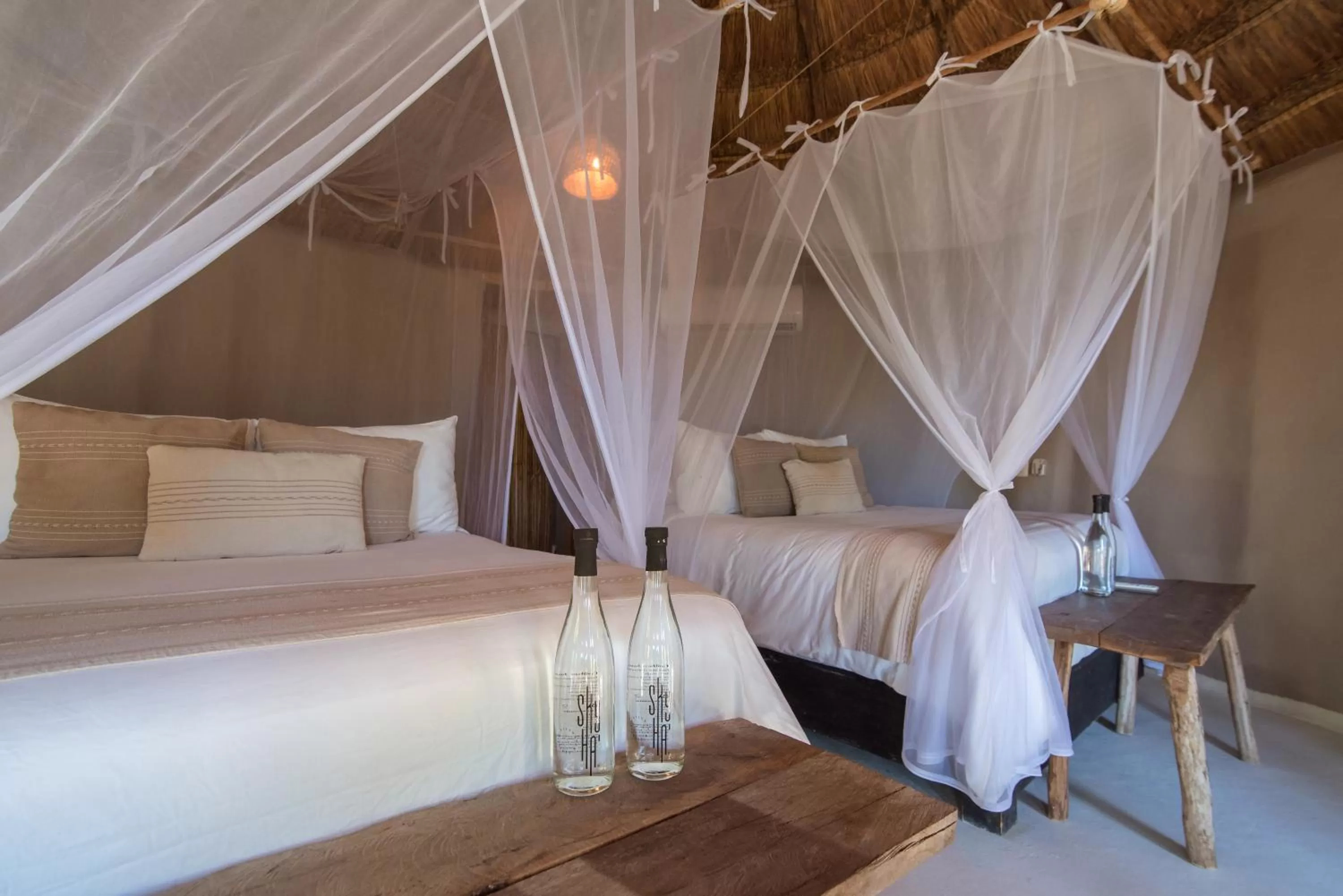 Bedroom, Bed in Papaya Playa Project, Tulum, a Member of Design Hotels