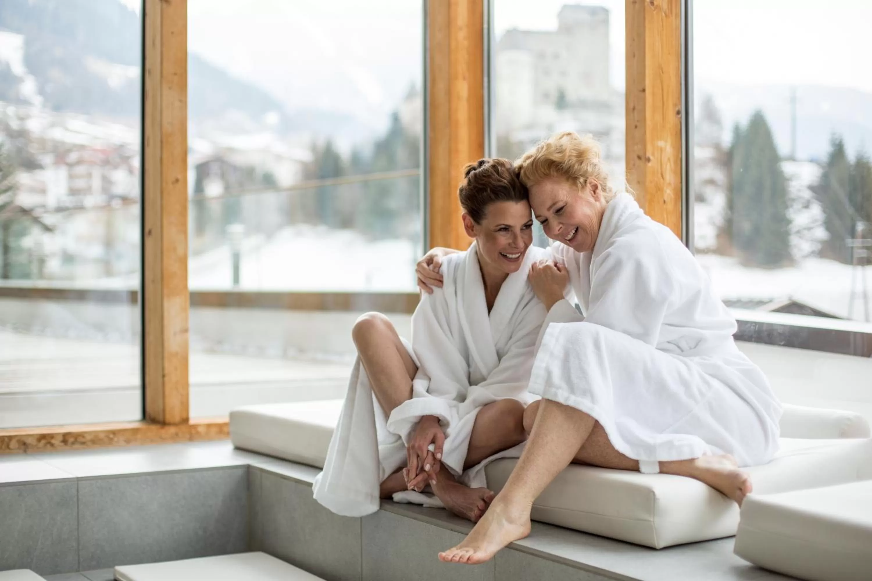 group of guests in Wellnesshotel Mein Almhof Superior