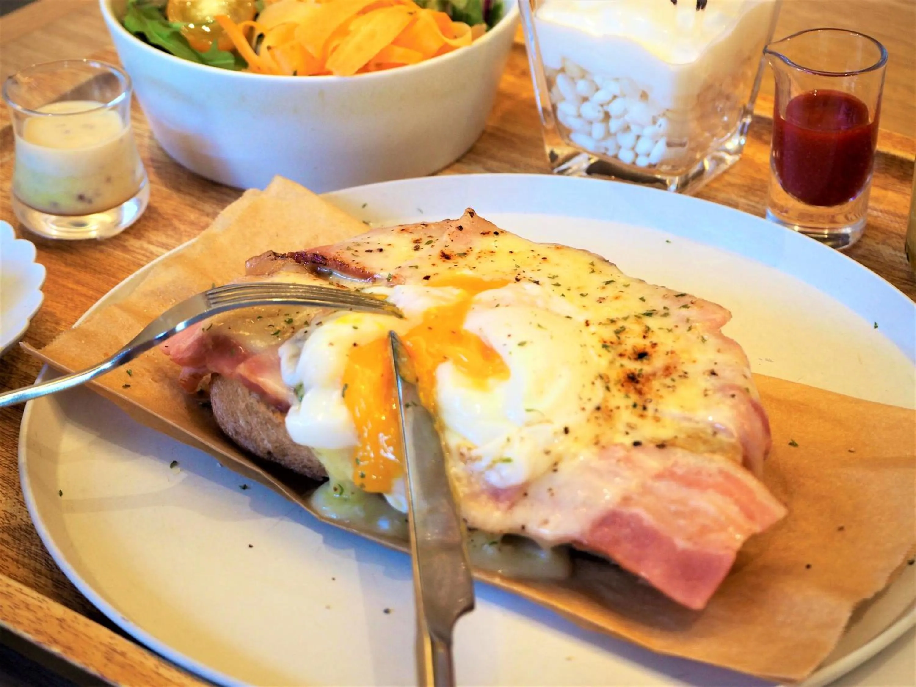 Breakfast in hotel androoms Kyoto Shichijo