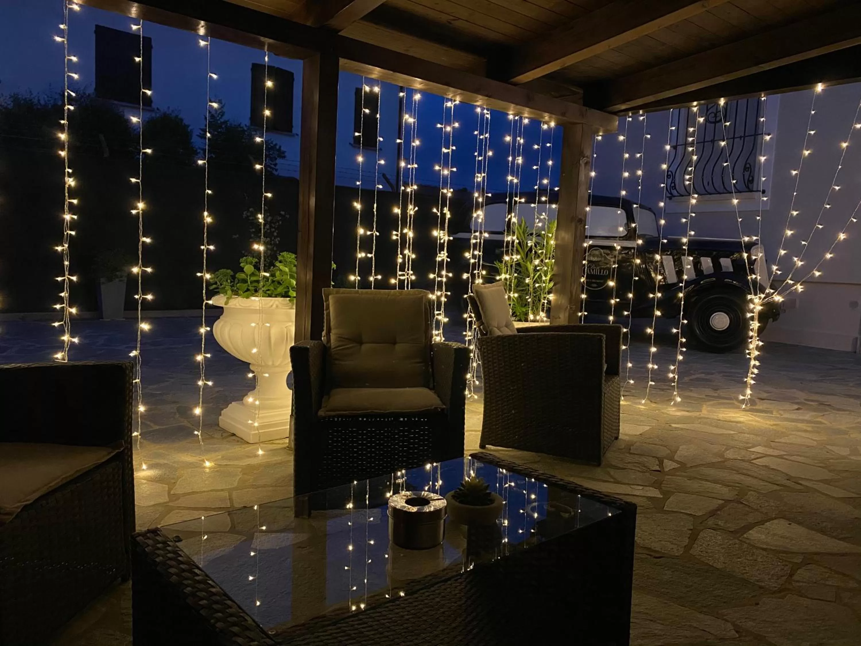 Patio in B&B STAZIONE DON CAMILLO