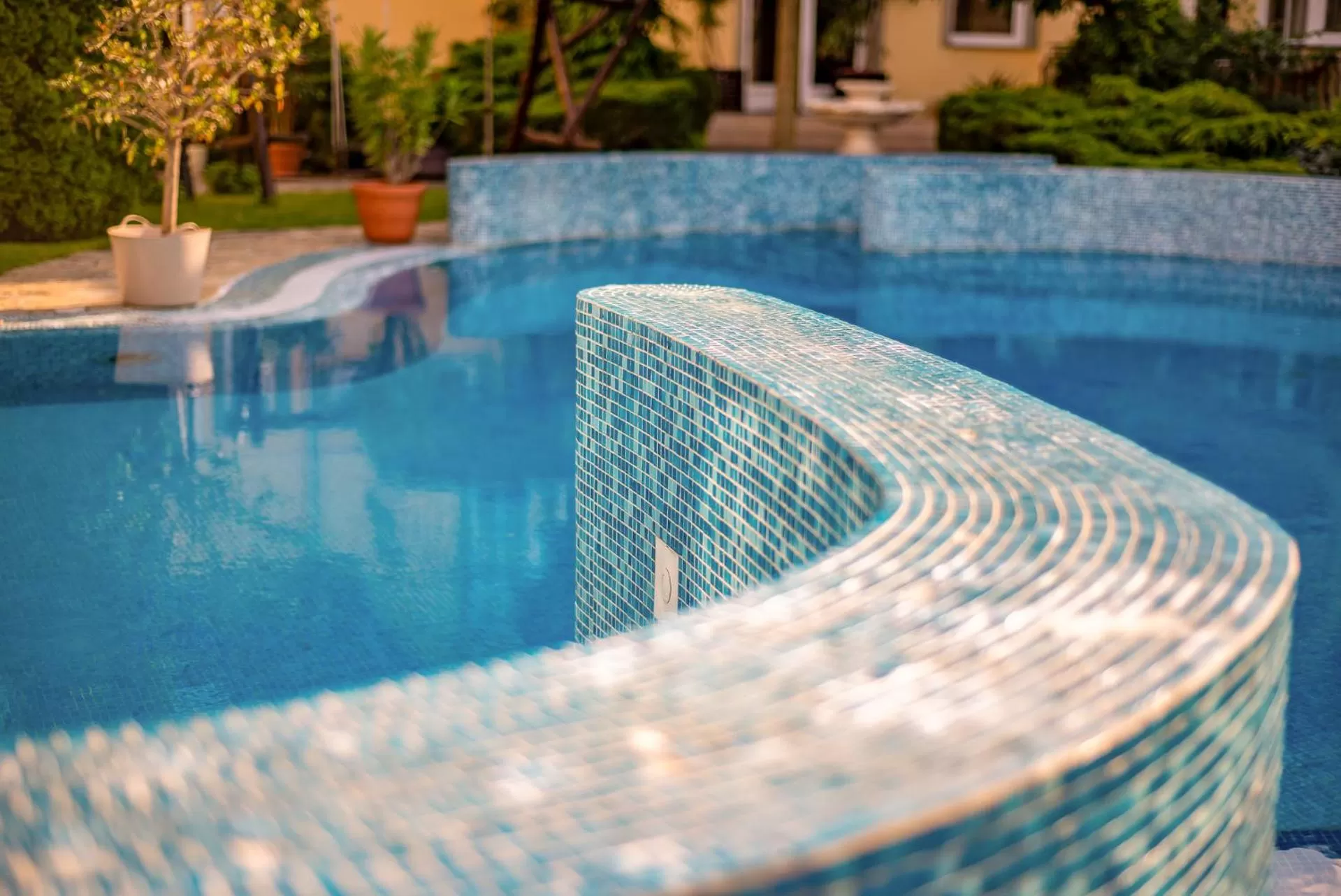 Swimming pool in Wellness Hotel Kager Harkány