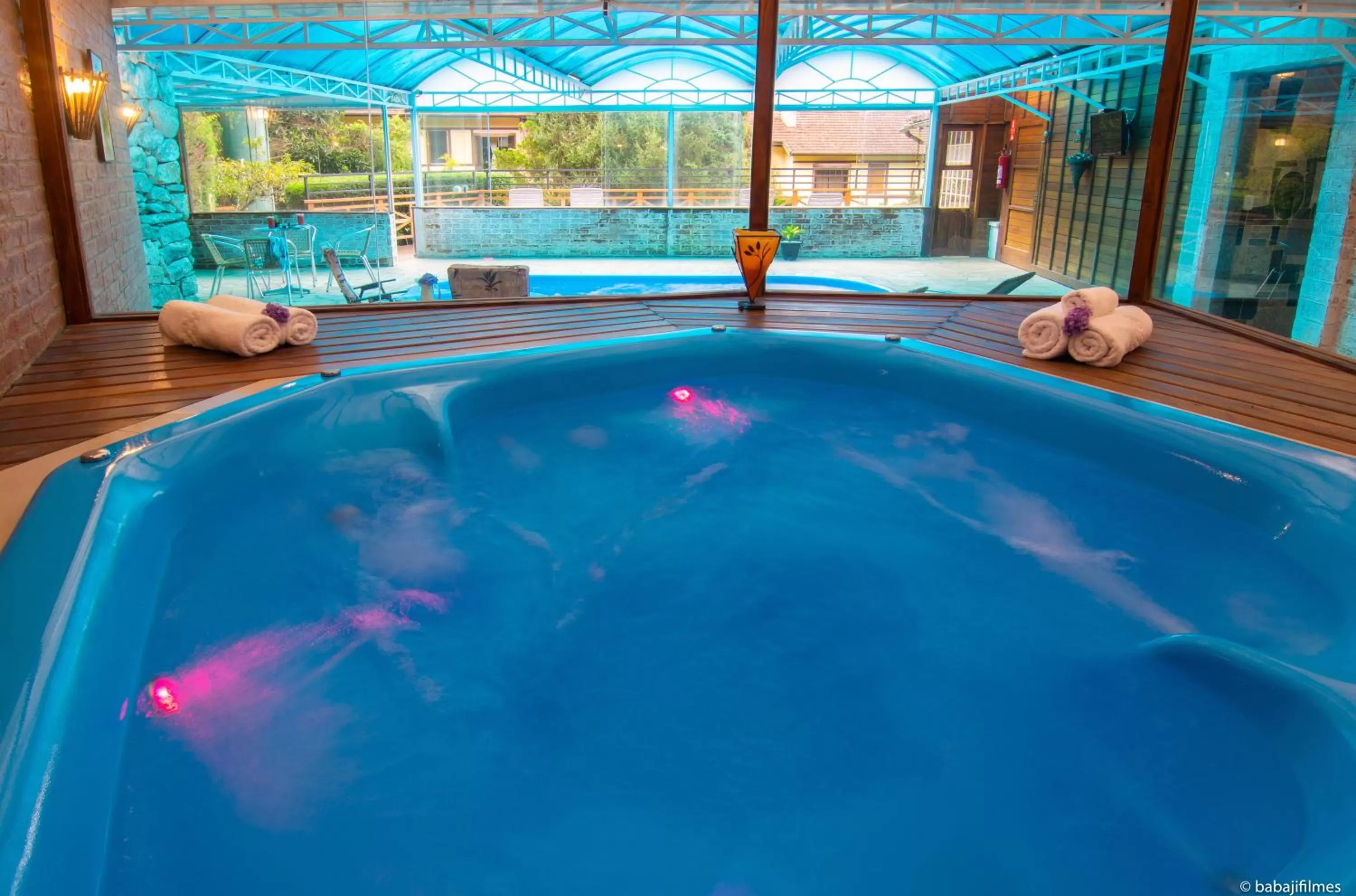 Natural landscape, Swimming Pool in Pousada Serra Villena