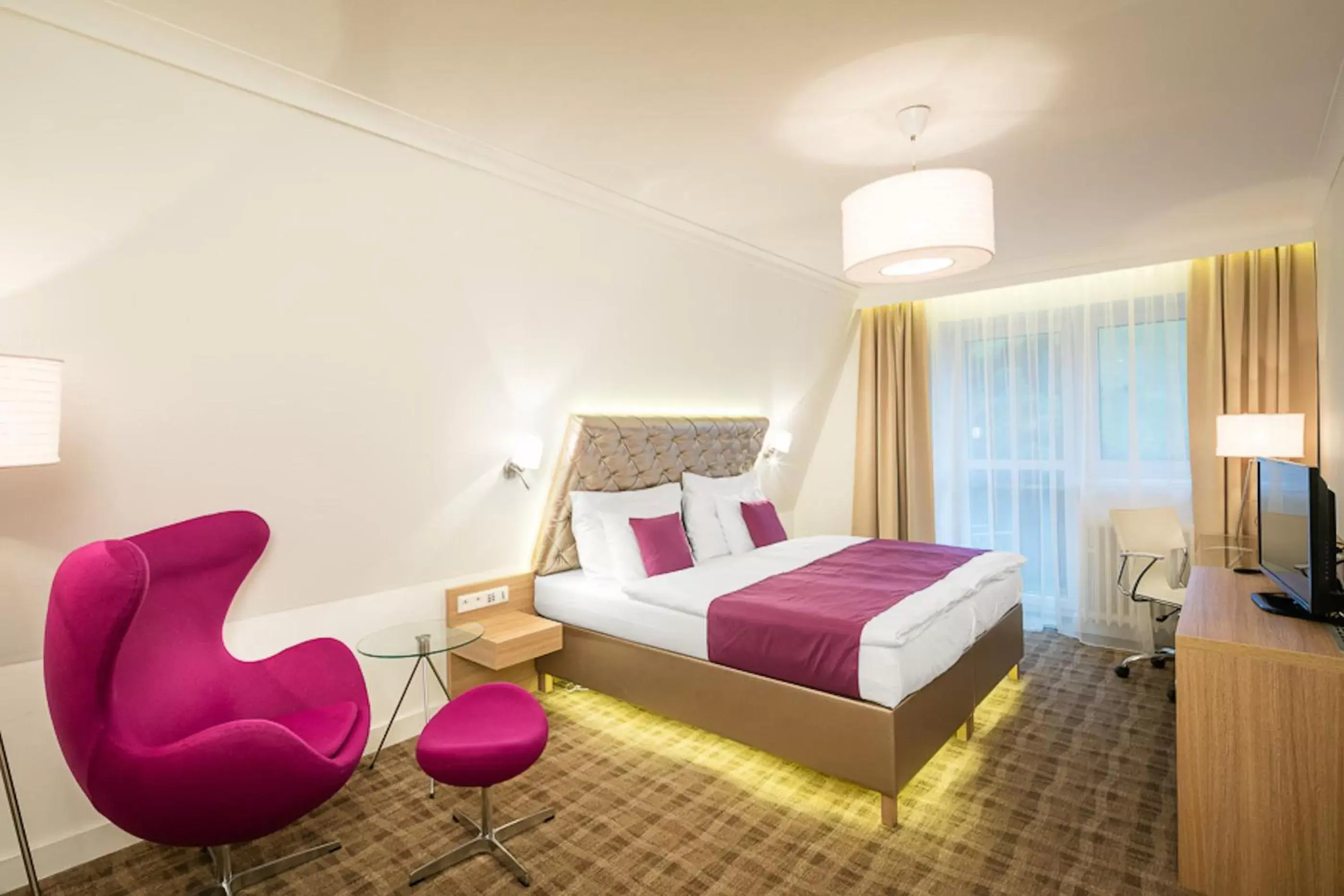 Deluxe Double or Twin Room with Balcony in Pytloun Wellness Hotel Harrachov Deluxe Double or Twin Room with Balcony in Pytloun Wellness Hotel Harrachov