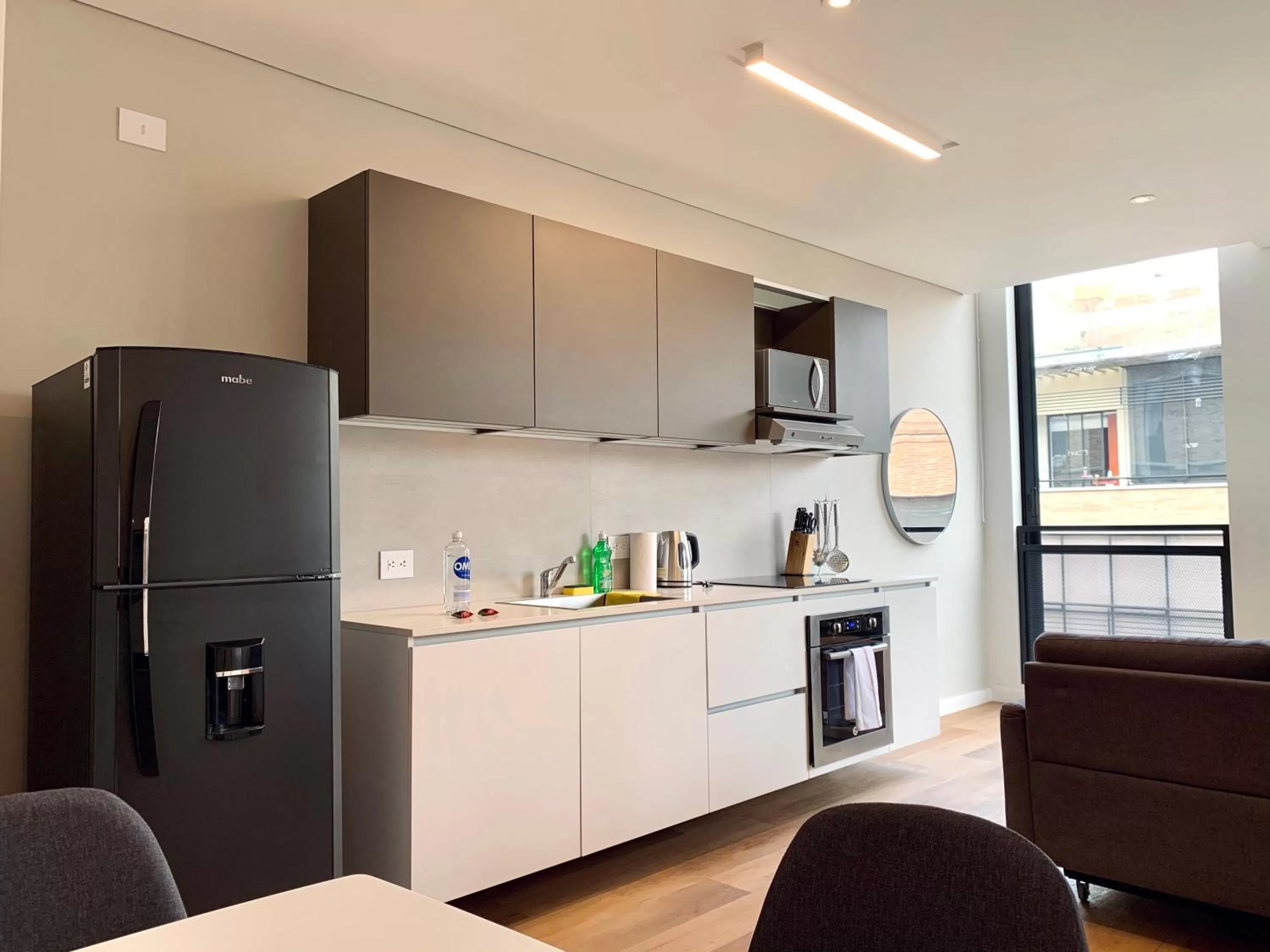 Kitchen/Kitchenette in Kubik apartments in Exclusive Virrey