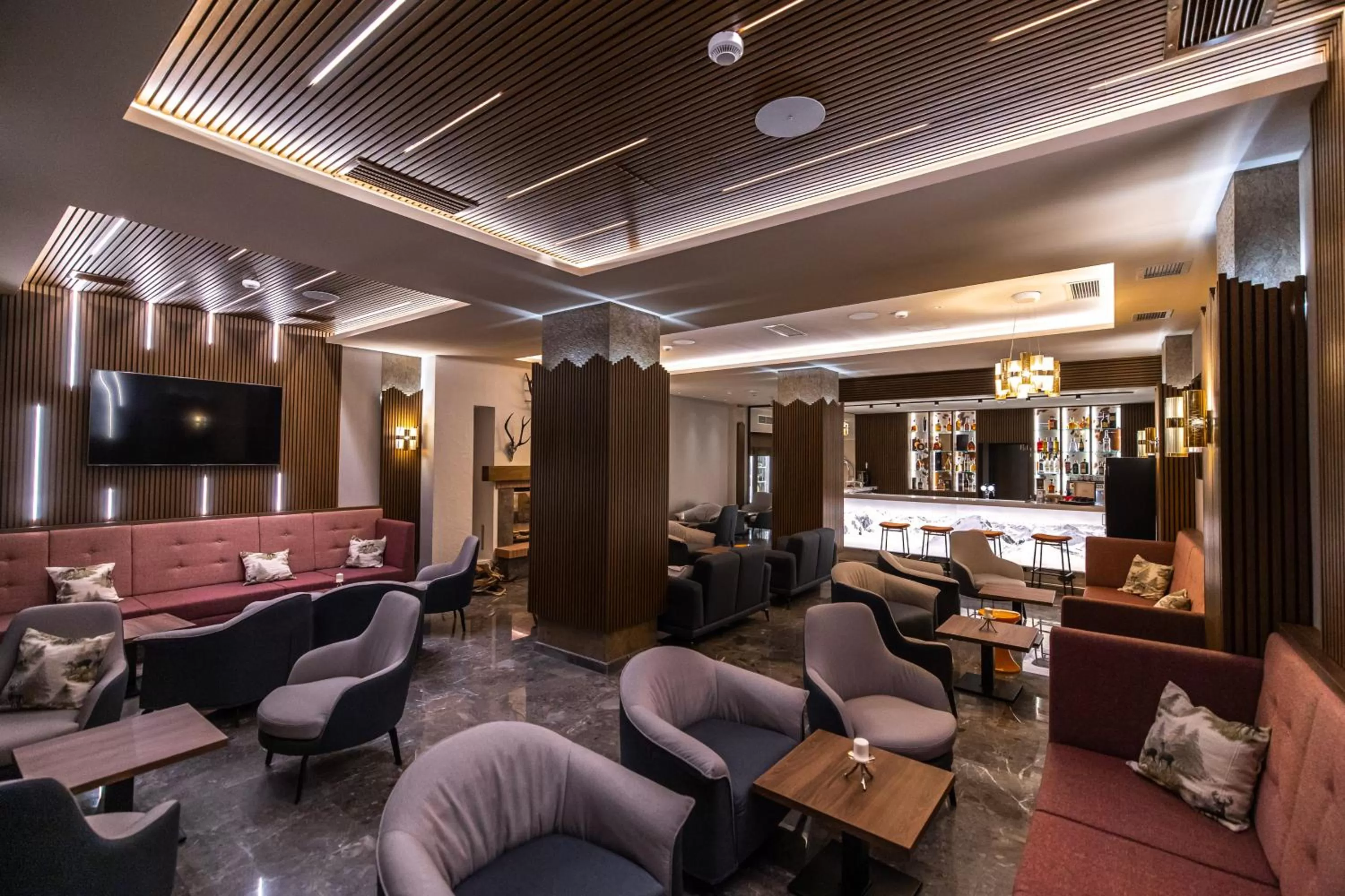 Lounge or bar in Hotel Belmont & Spa