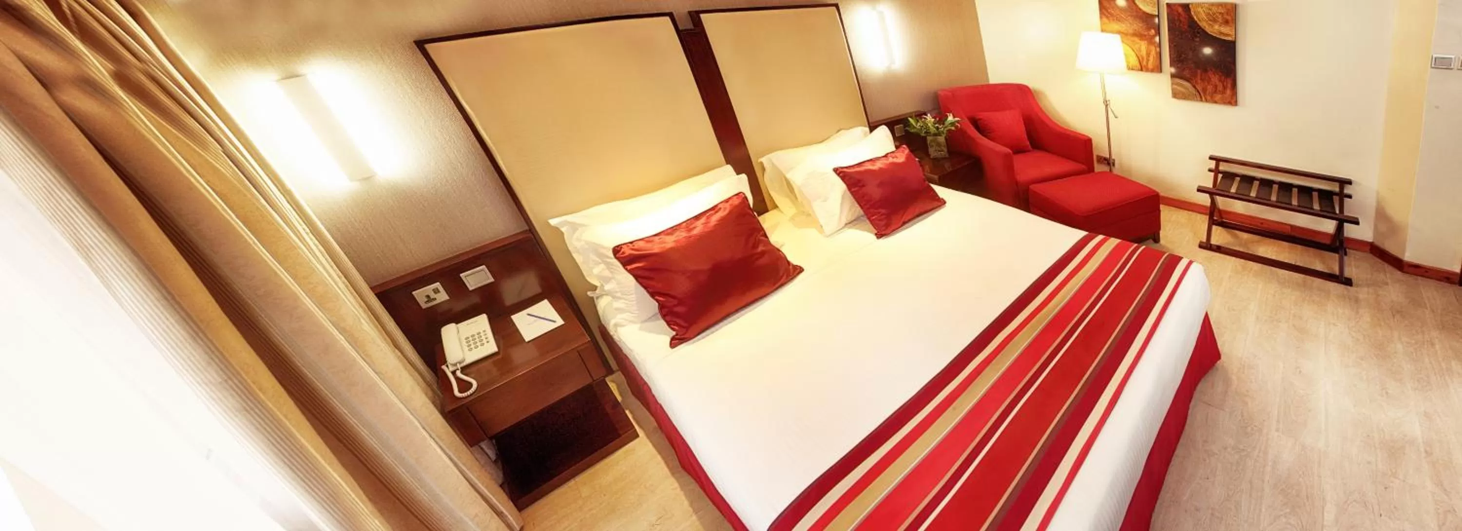 Bed in The Zehneria Hotel